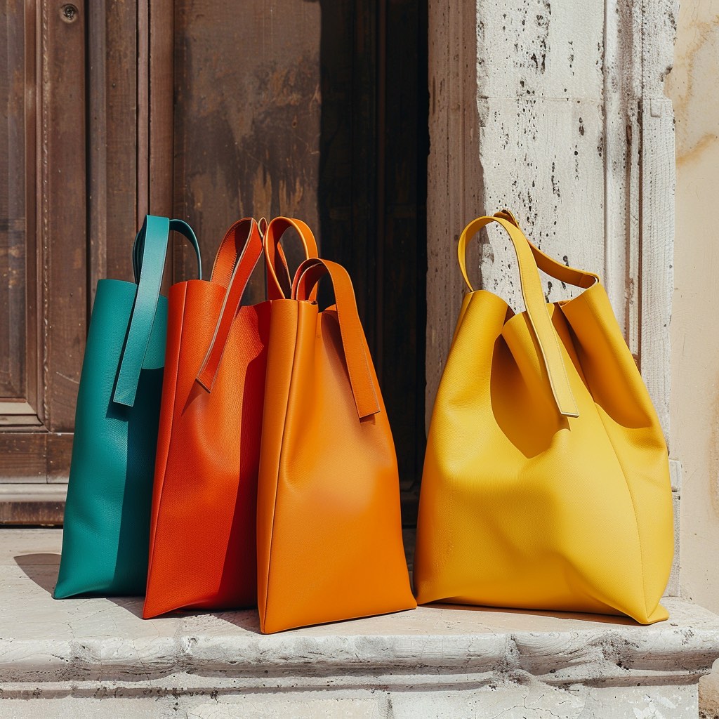 colourful italian leather bags on the street atelier madre manuel dreesmann