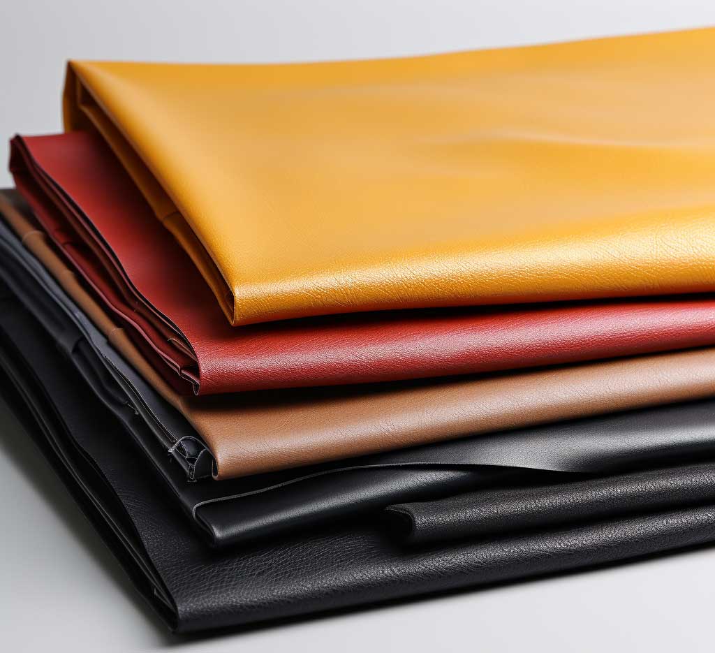 Semi Suede Faux Leather Vinyl With Matt Finish Fabric for 