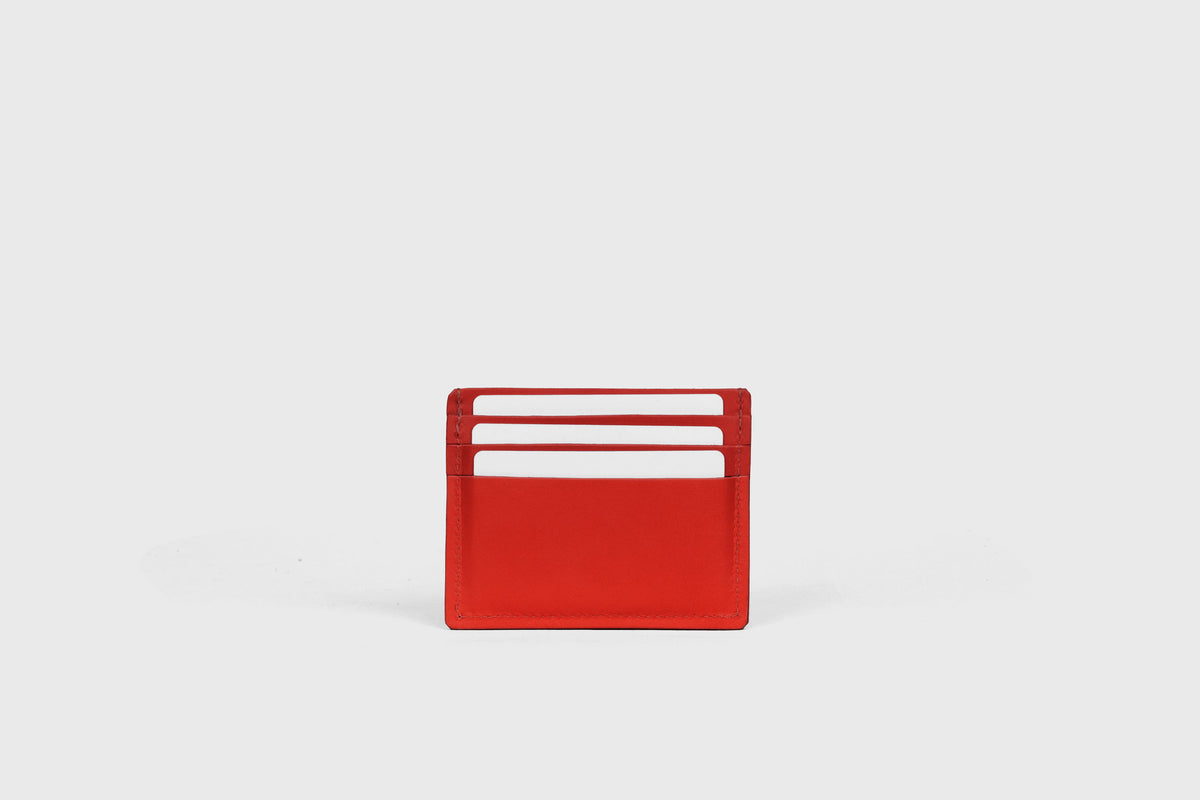 Credit Card Wallet 6 slots Red Leather Atelier Madre Manuel Dreesmann Barcelona Spain 4