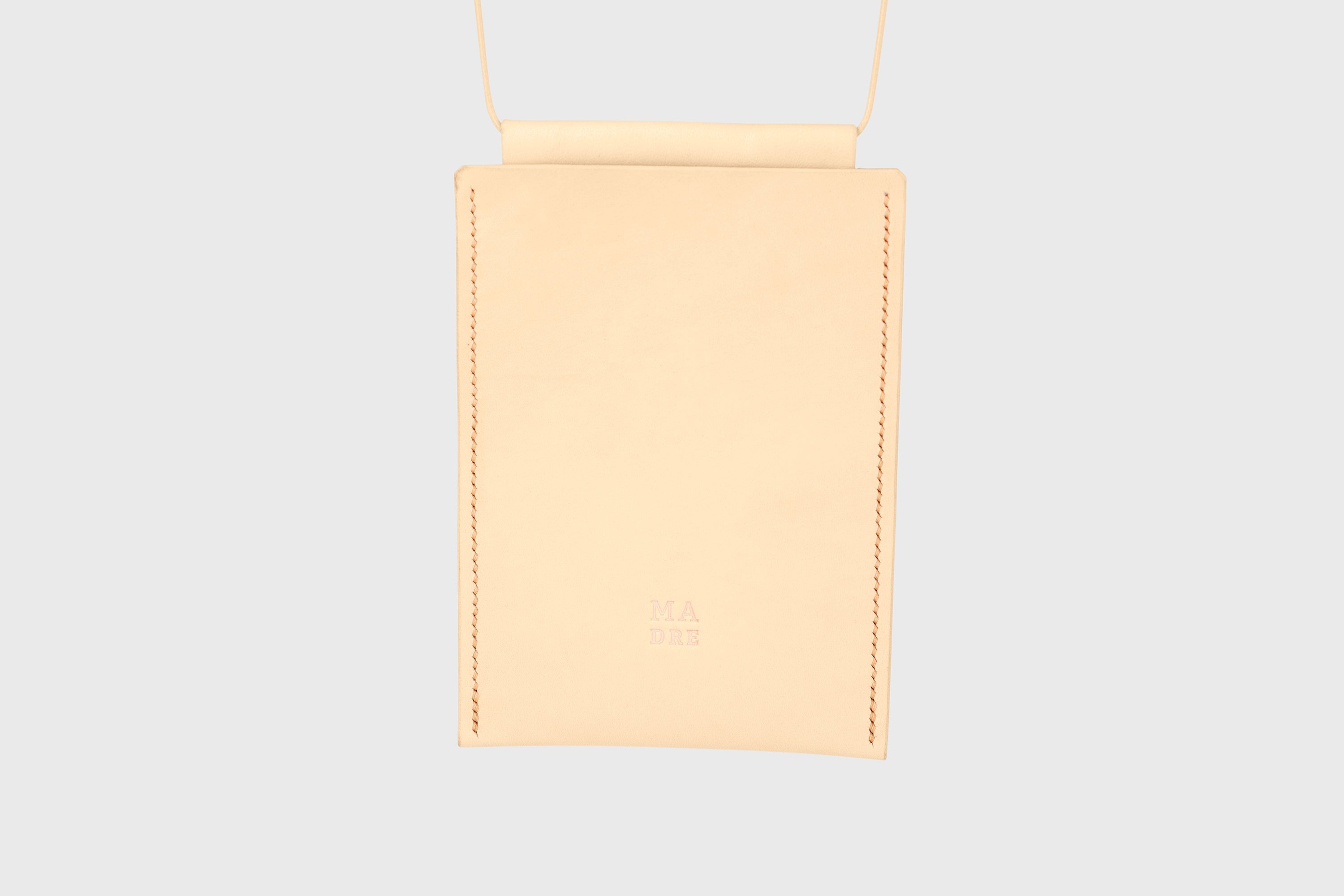 Halstasche gegerbtes Leder