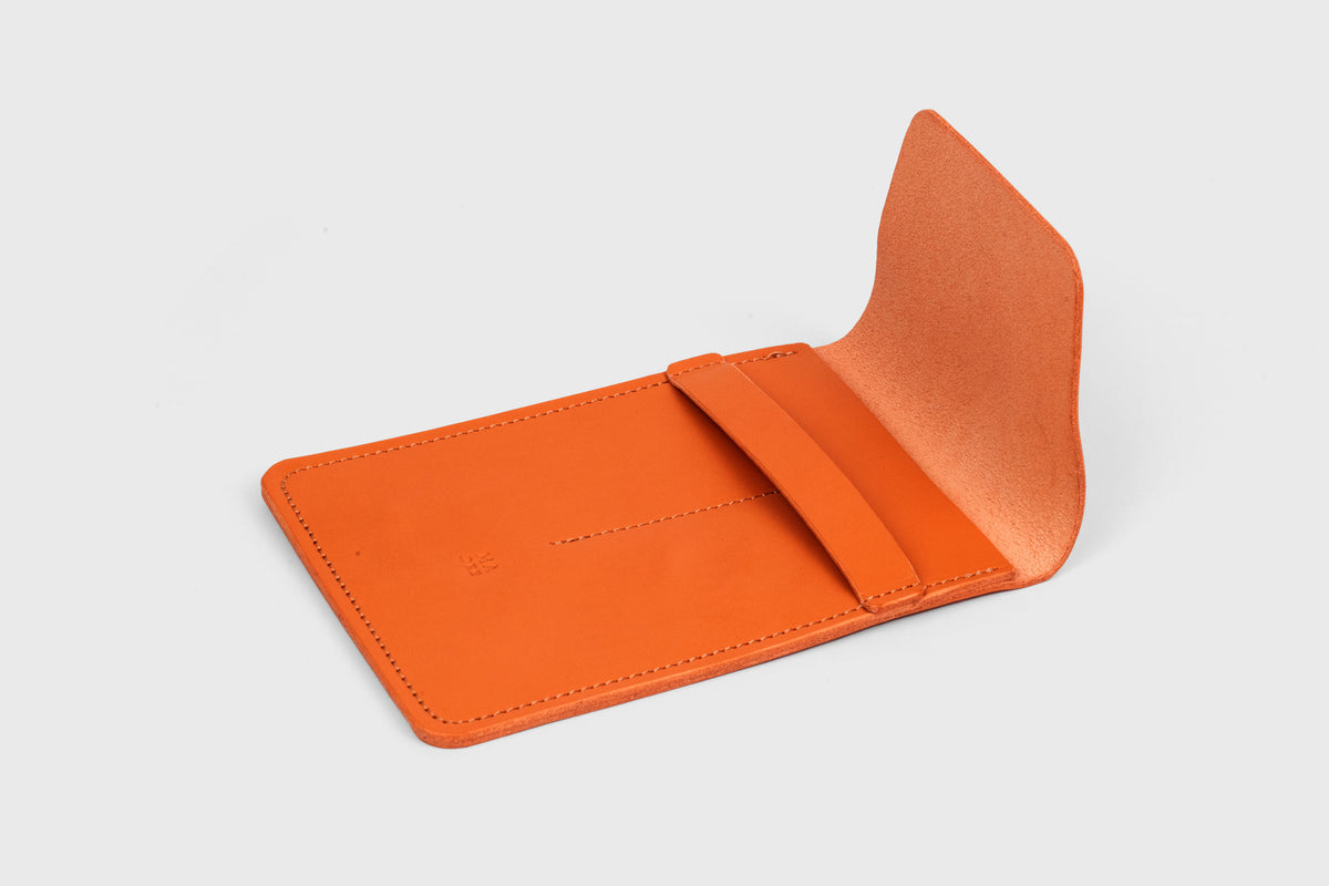 Double Pen Case Orange Leather Atelier Madre Manuel Dreesmann Barcelona Spain 3