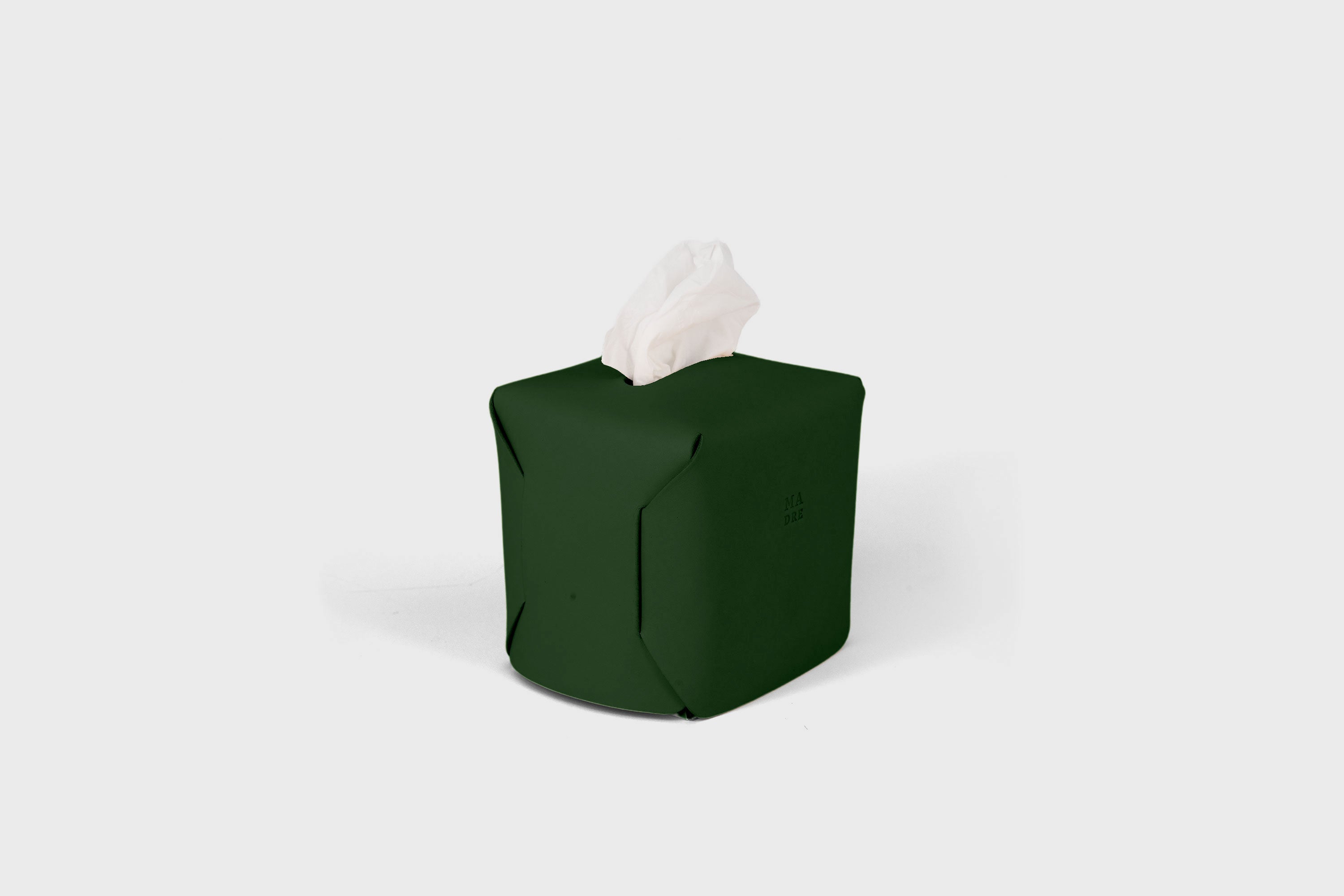 Tissue Box Cover Square Couro