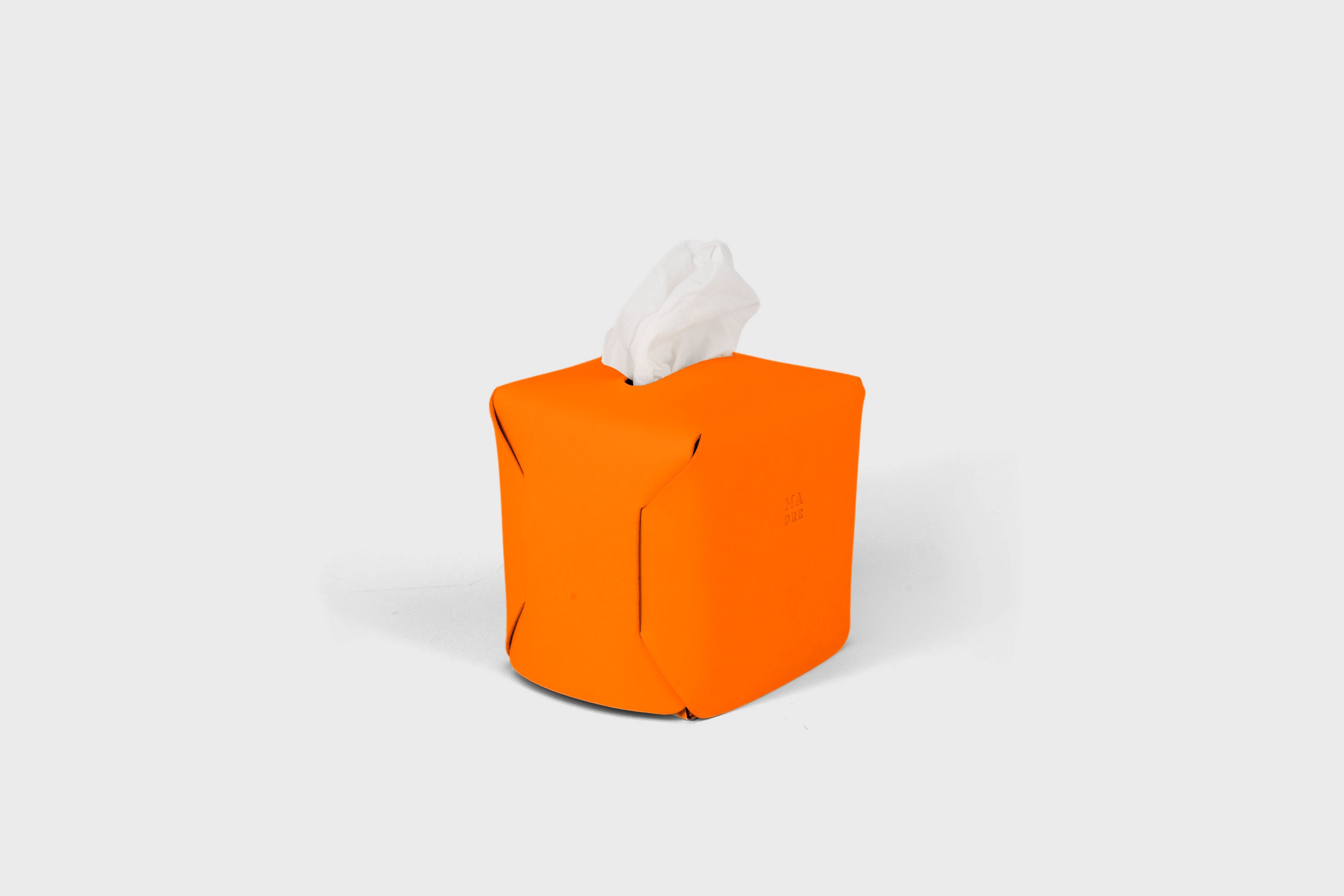 Tissue Box Cover Square Couro