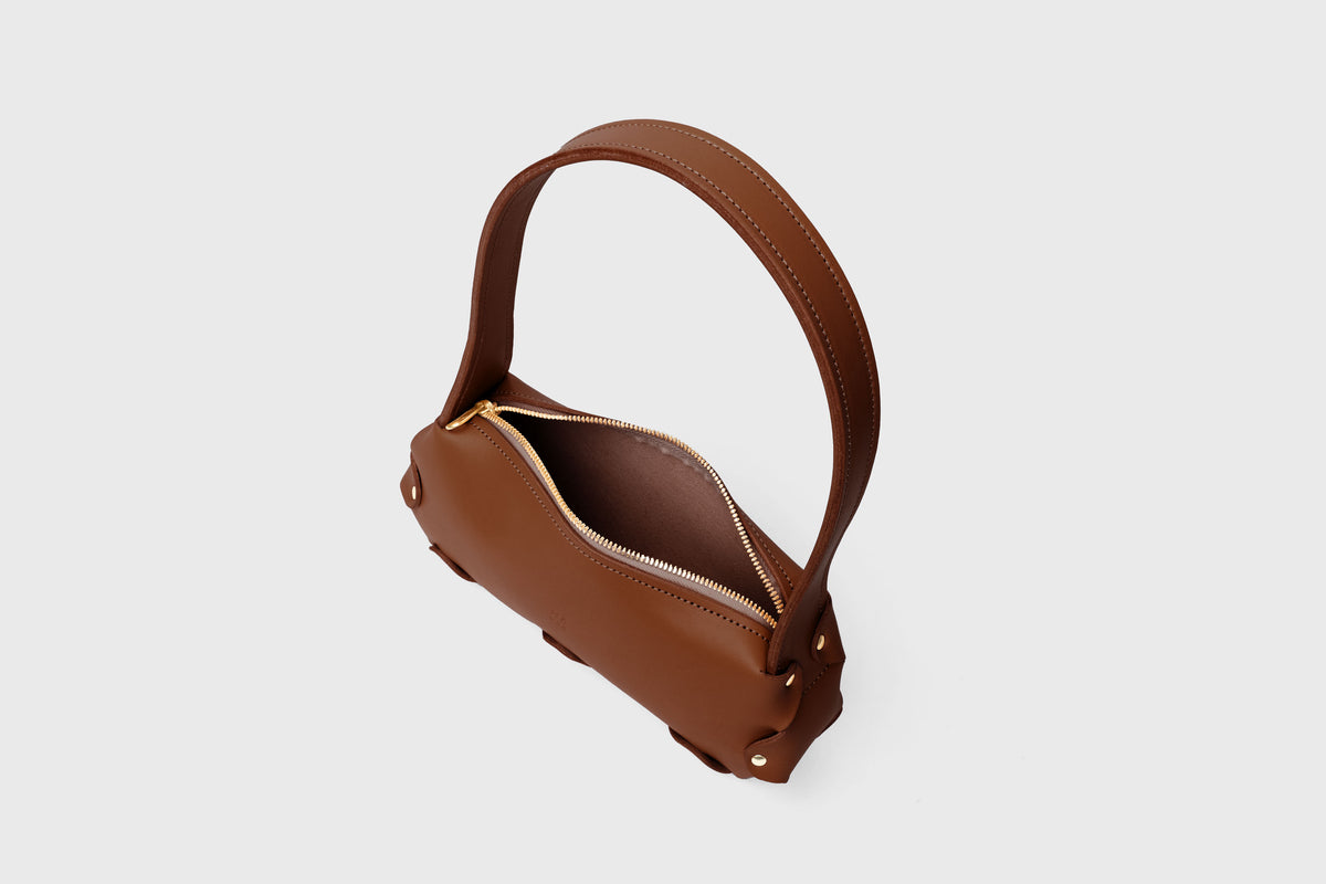 Fiona Bag Dark Brown Color Leather Manuel Dreesmann Atelier Madre Barcelona Spain 5