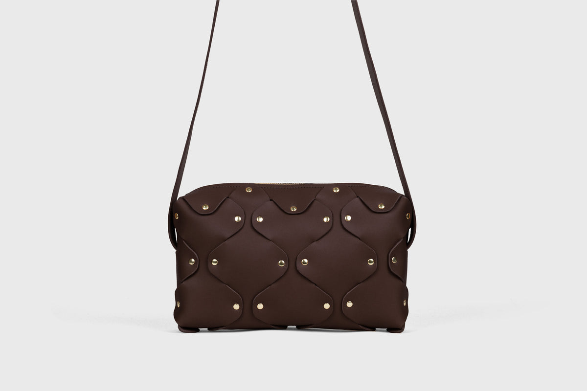 Marlin Bag Chocolate Brown Leather Zipper Crossbody Premium Quality Atelier Madre Manuel Dreesmann Barcelona Spain 1