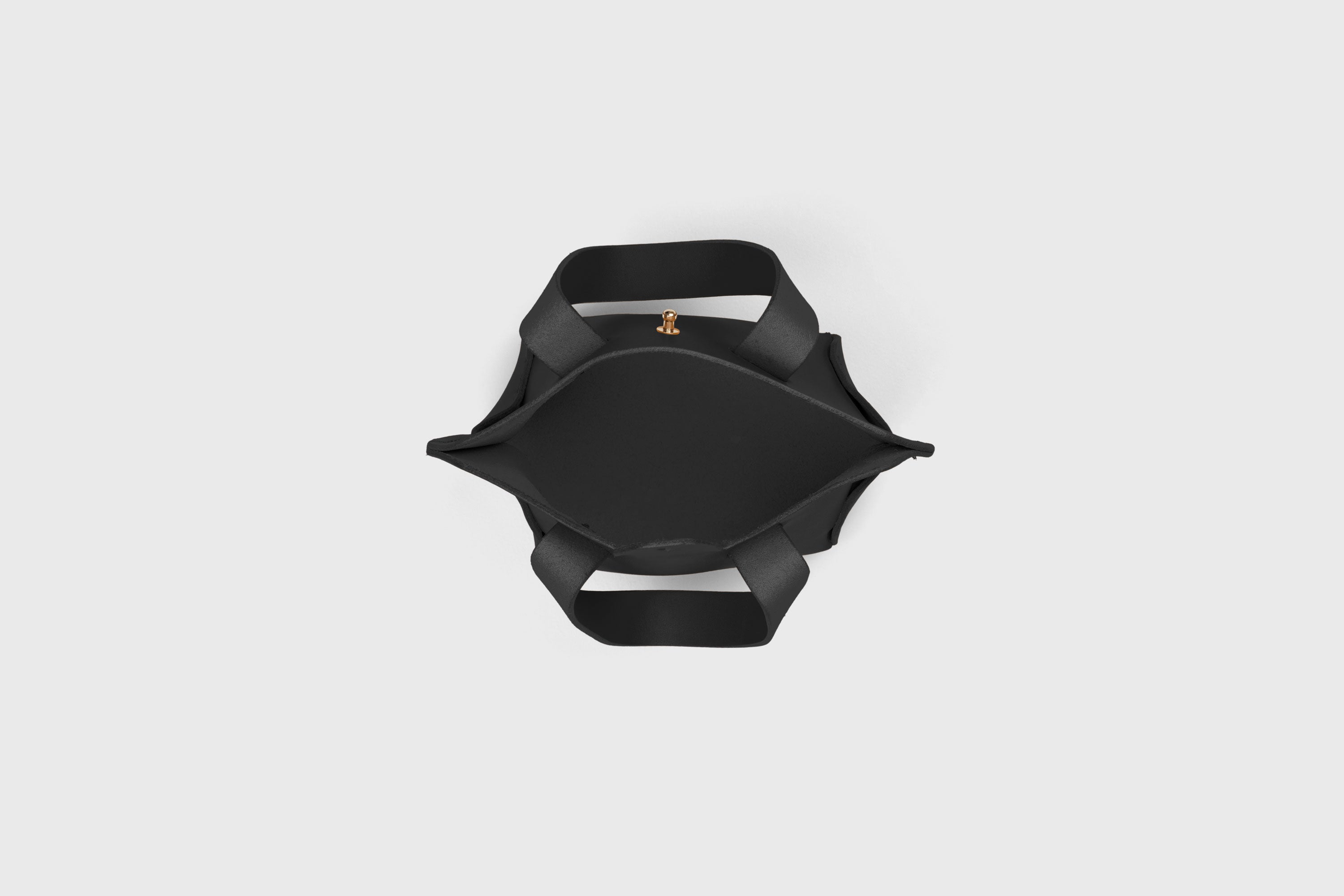 Nano Leather Tote Bag Black Color Premium Quality Minimalist Design Atelier Madre Manuel Dreesmann Barcelona Spain