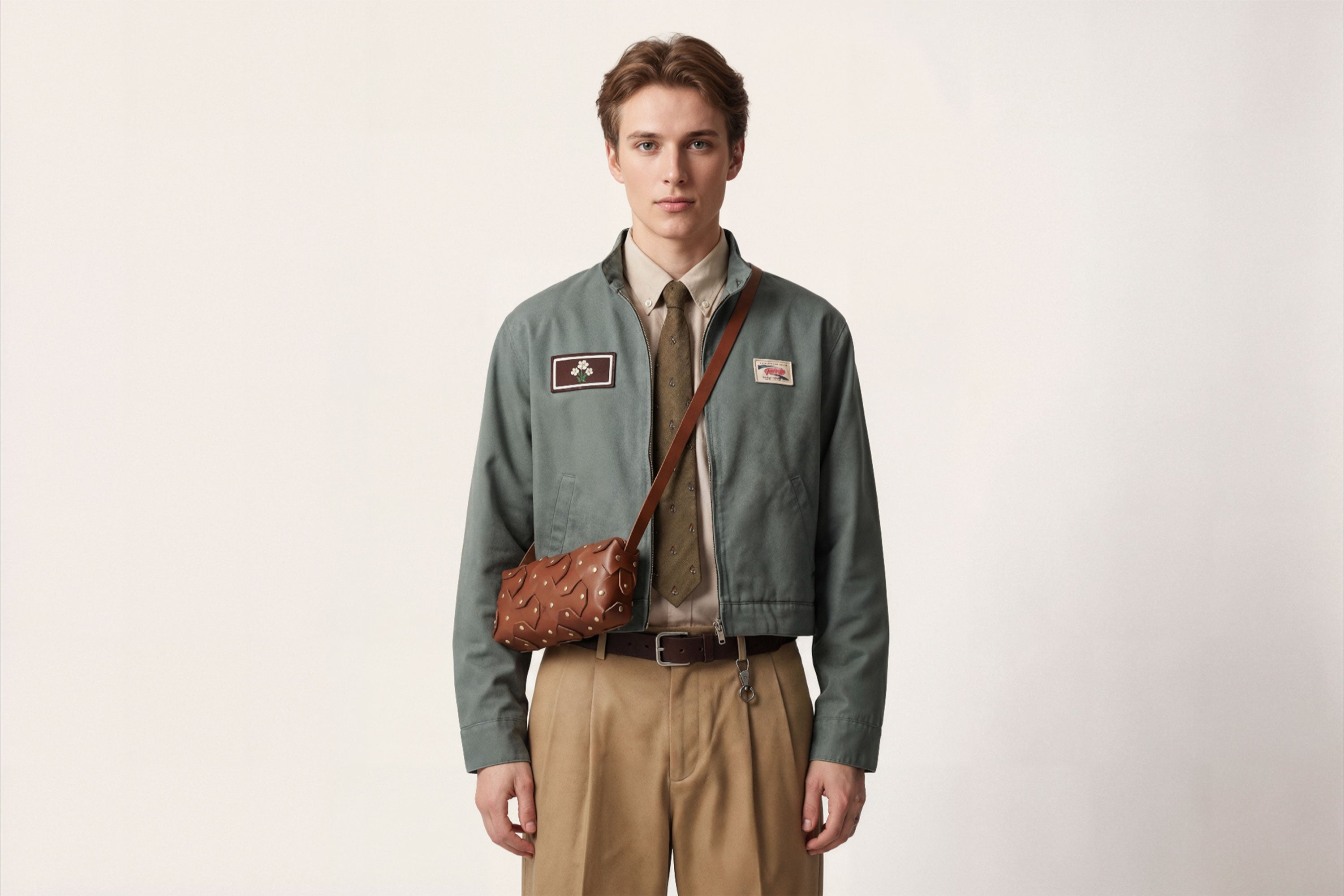 The Rivet Bag Leather Dark Brown Color Vegetable Tanned Full Grain Leather Premium Quality Handbag Crossbody Shoulder Clutch Minimalistic Modern Design Atelier Madre Manuel Dreesmann Barcelona Spain