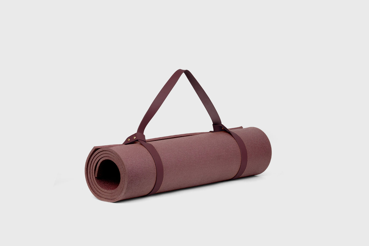 Yoga-Matten-Lederriemen