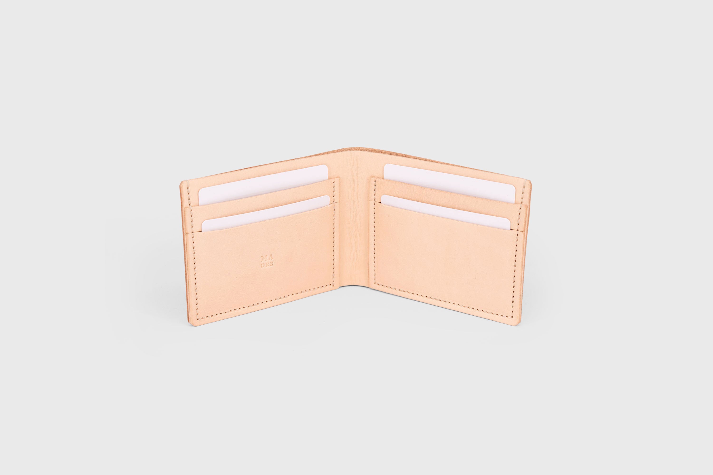 bifold wallet vachetta leather