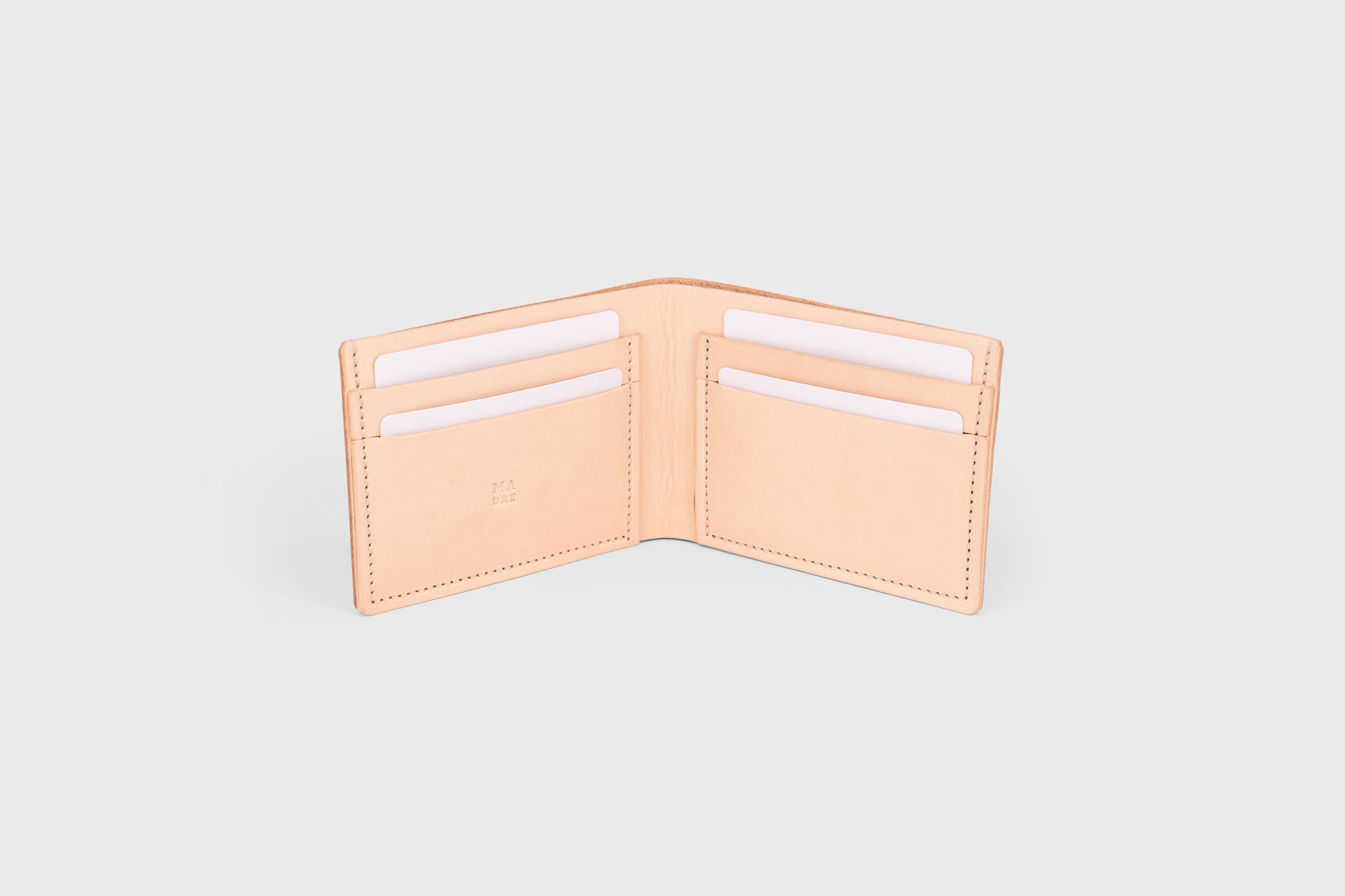 bifold wallet vachetta leather