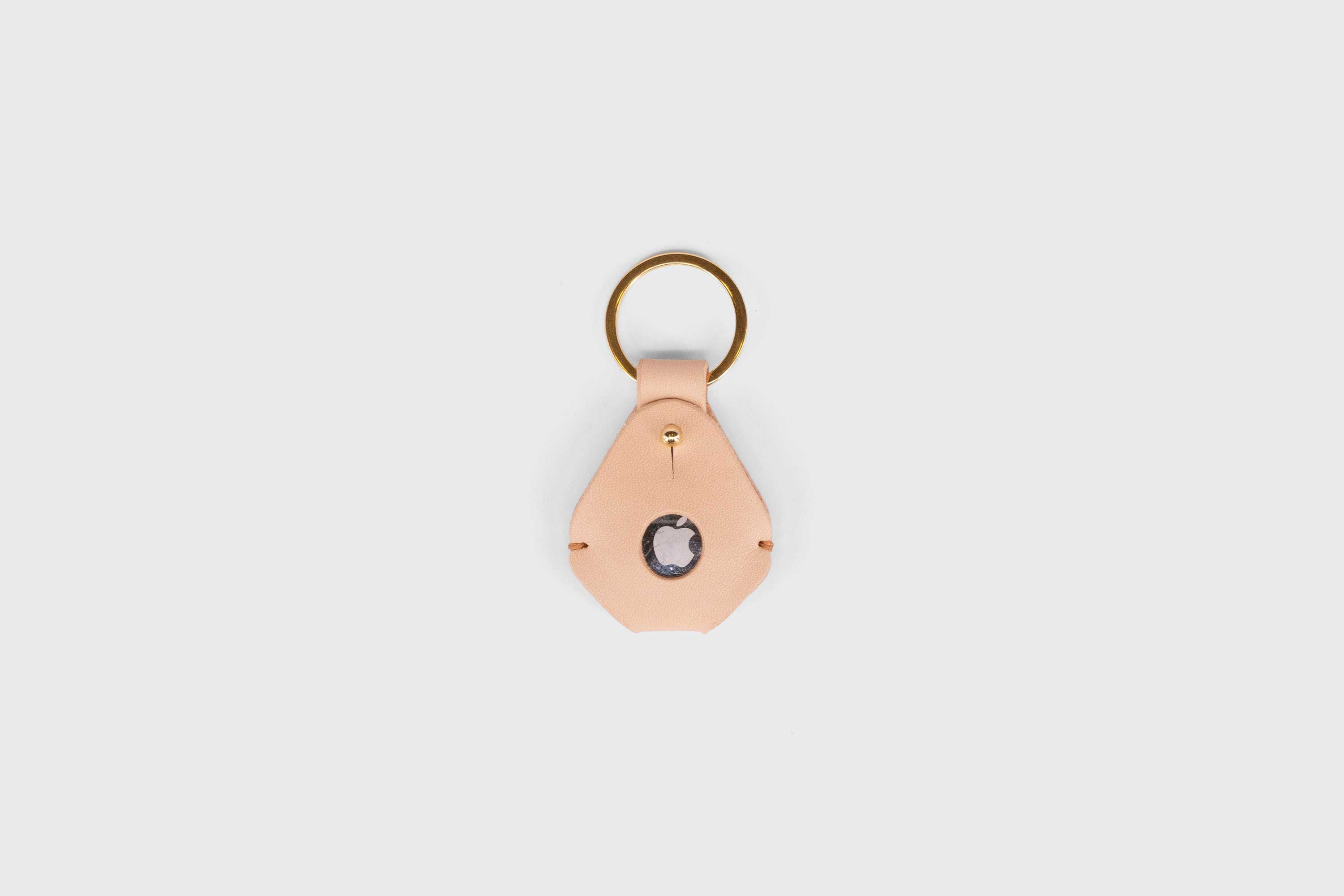 Leather AirTag Keychain Clip - The Pouch