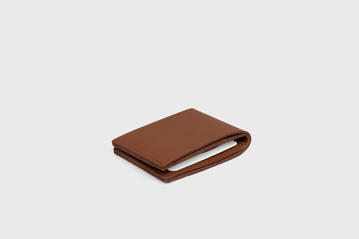 Bifold Wallet Horizontal 6 Slots Dark Brown Leather Atelier Madre Manuel Dreesmann Barcelona Spain 4