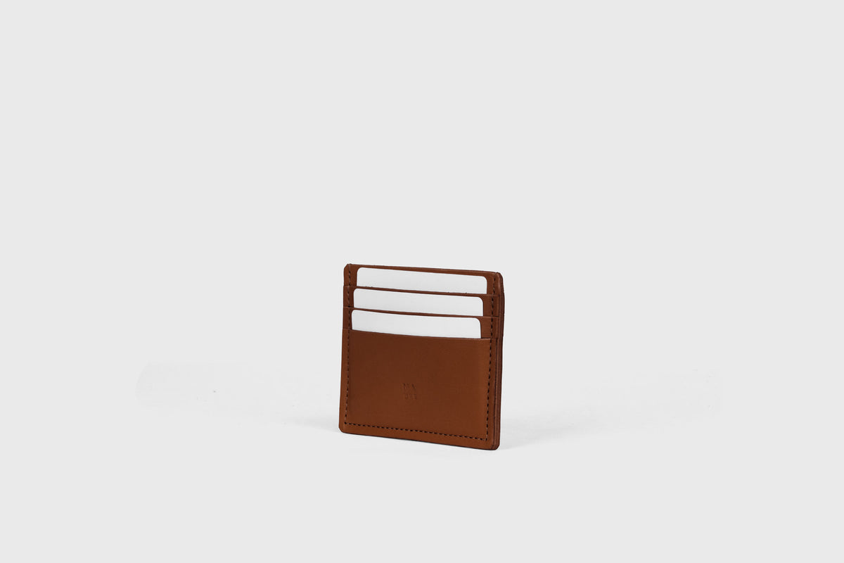 Credit Card Wallet 6 slots Dark Brown Leather Atelier Madre Manuel Dreesmann Barcelona Spain 3