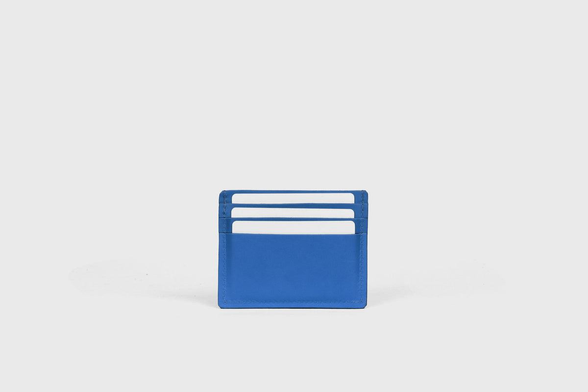 Credit Card Wallet 6 slots Royal Blue Leather Atelier Madre Manuel Dreesmann Barcelona Spain 4