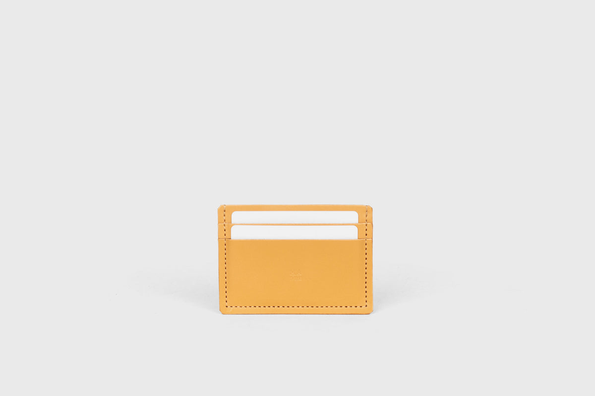 Credit Card Wallet in Natural Leather