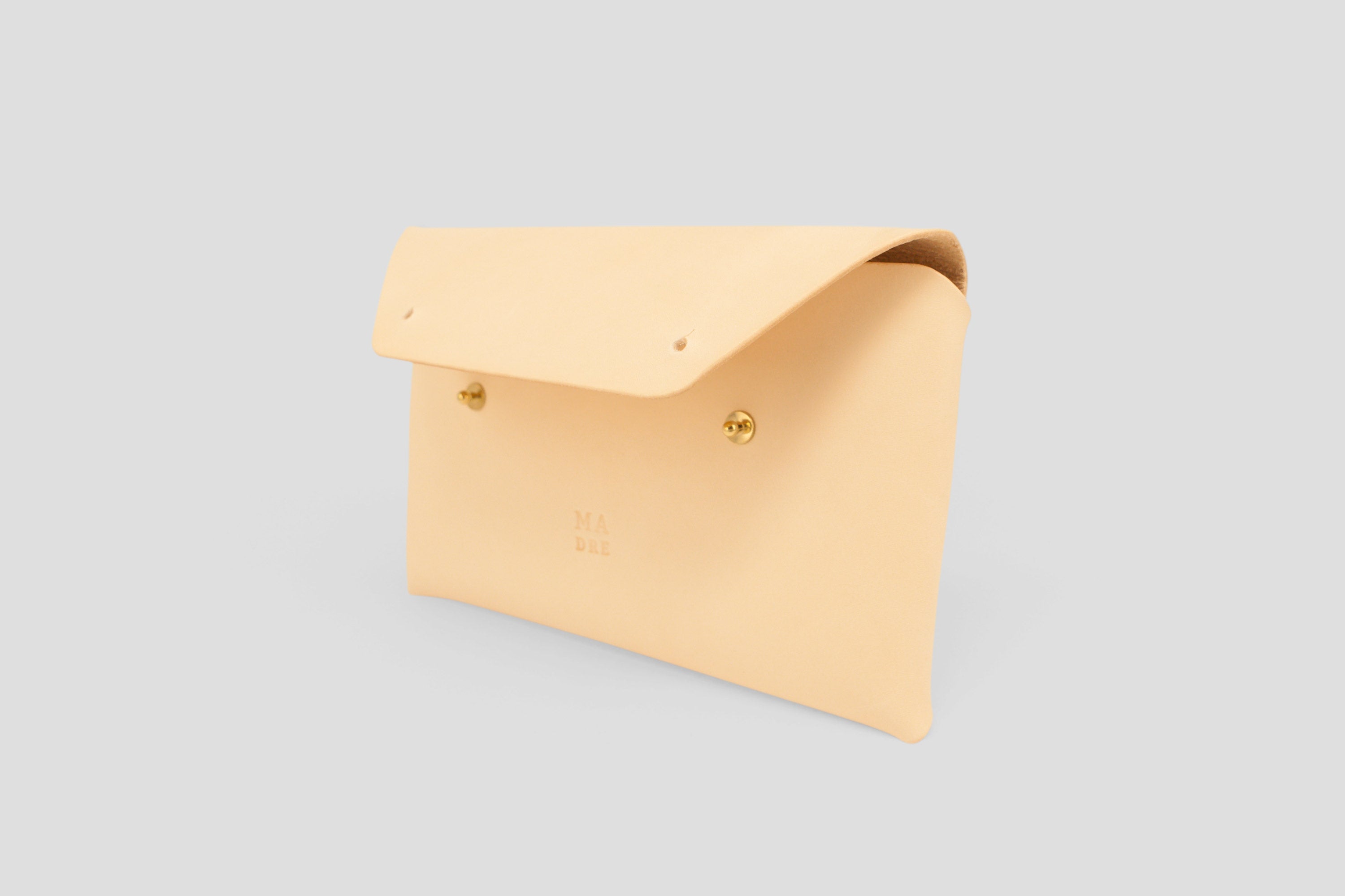 Small leather envelop clutch