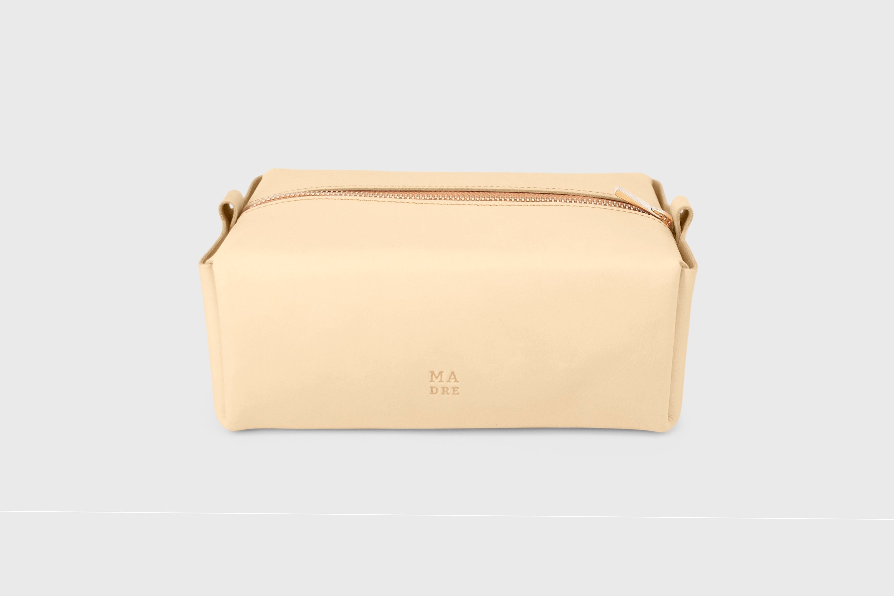 Dopp Kit de piel marrón