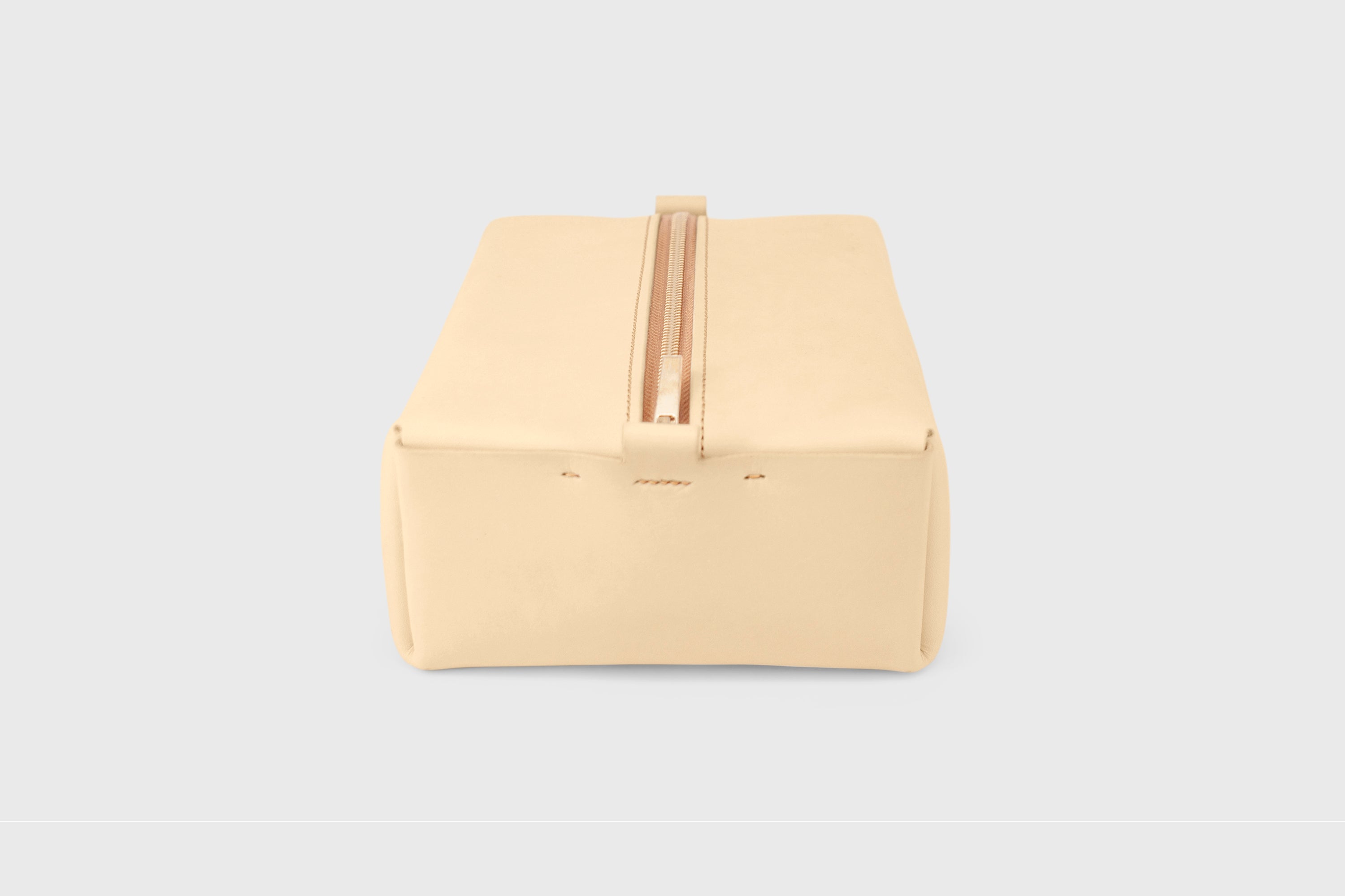 Dopp Kit de piel marrón