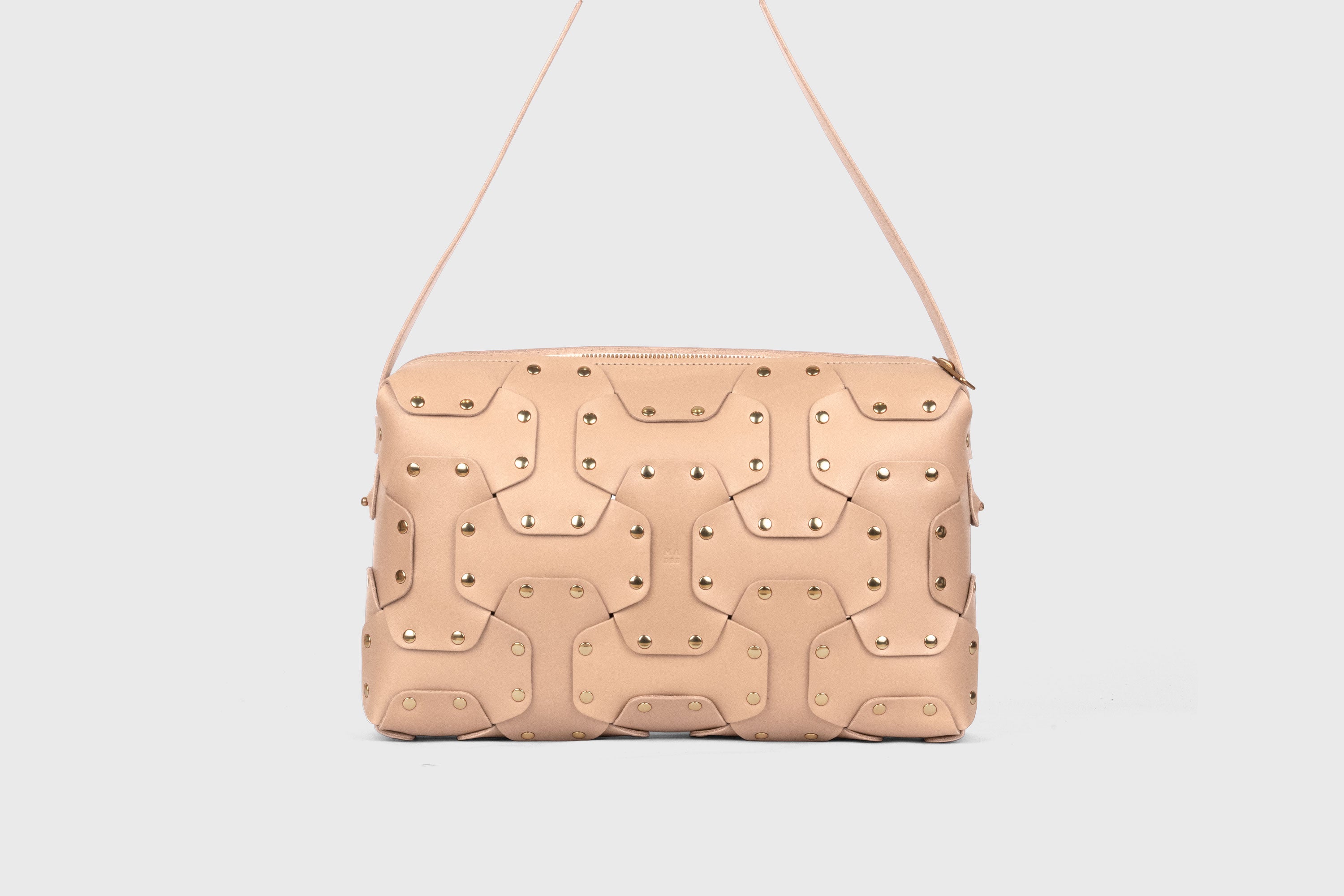 Double Rivet Bag Big | Handcrafted Leather Bag Barcelona
