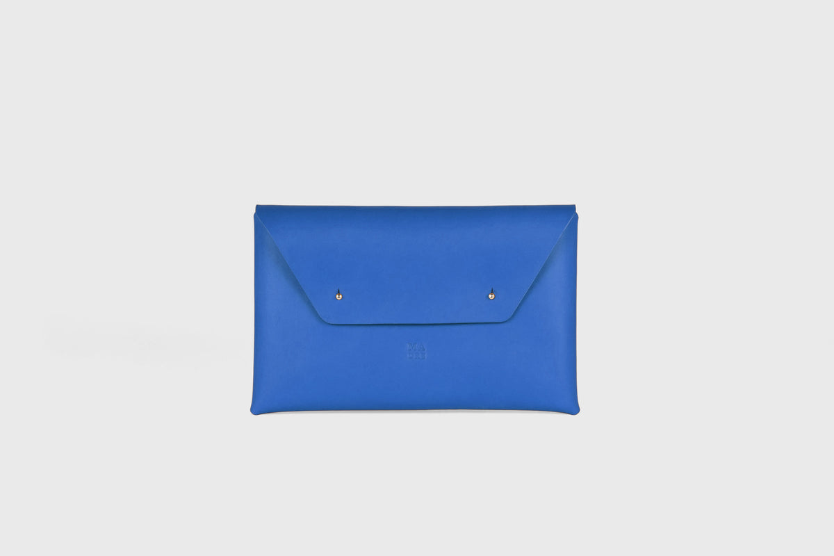 Envelope Clutch Medium Royal Blue Leather Atelier Madre Manuel Dreesmann 11