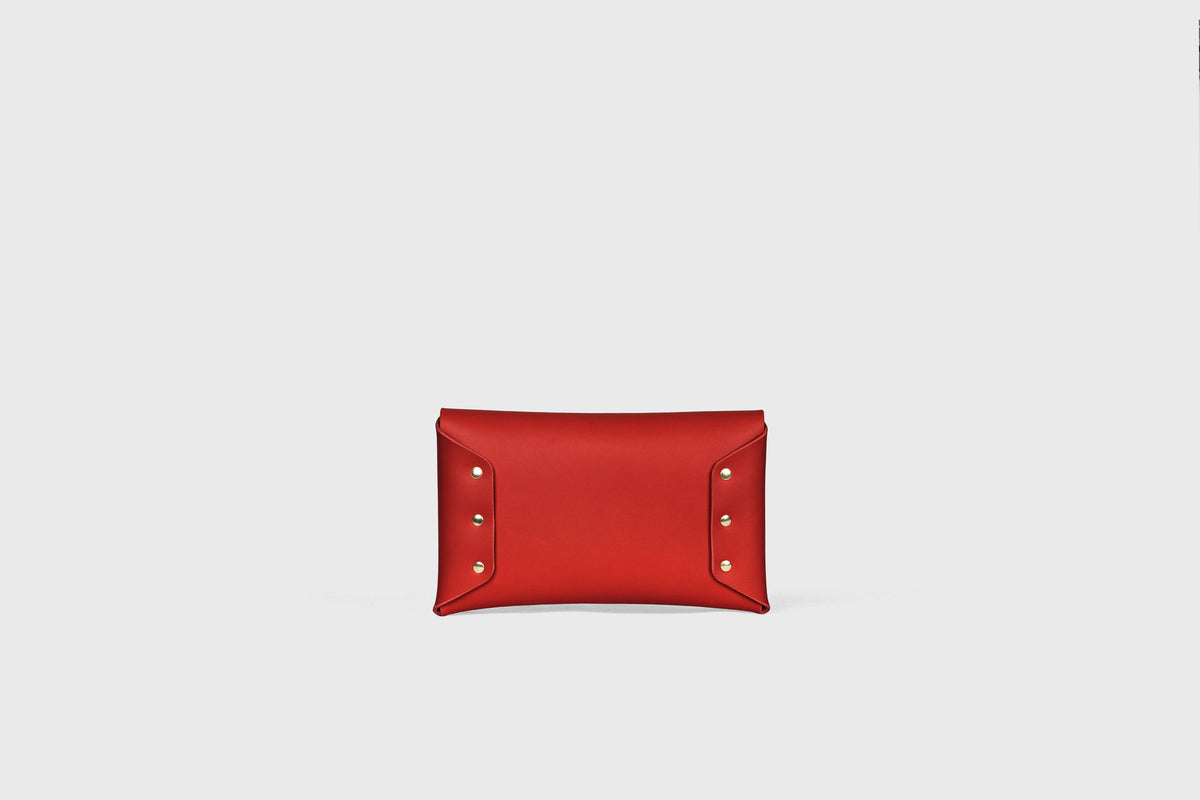 Envelope Clutch Small Red Leather Atelier Madre Manuel Dreesmann 12