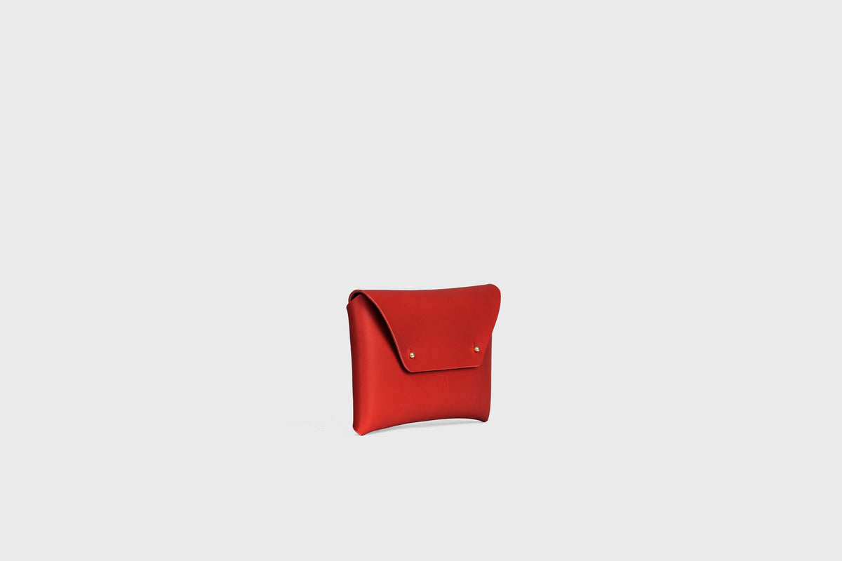 Envelope Clutch Small Red Leather Atelier Madre Manuel Dreesmann 13