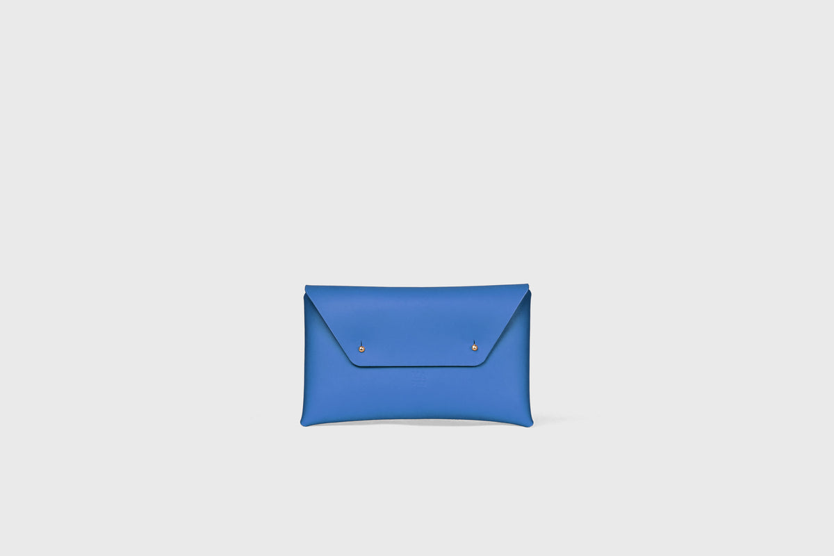 Envelope Clutch Small Royal Blue Leather Atelier Madre Manuel Dreesmann 11