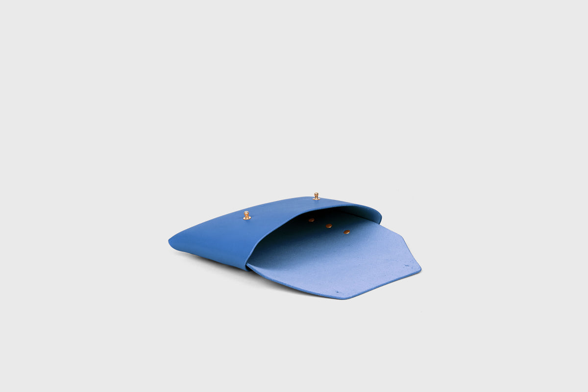 Envelope Clutch Small Royal Blue Leather Atelier Madre Manuel Dreesmann 14