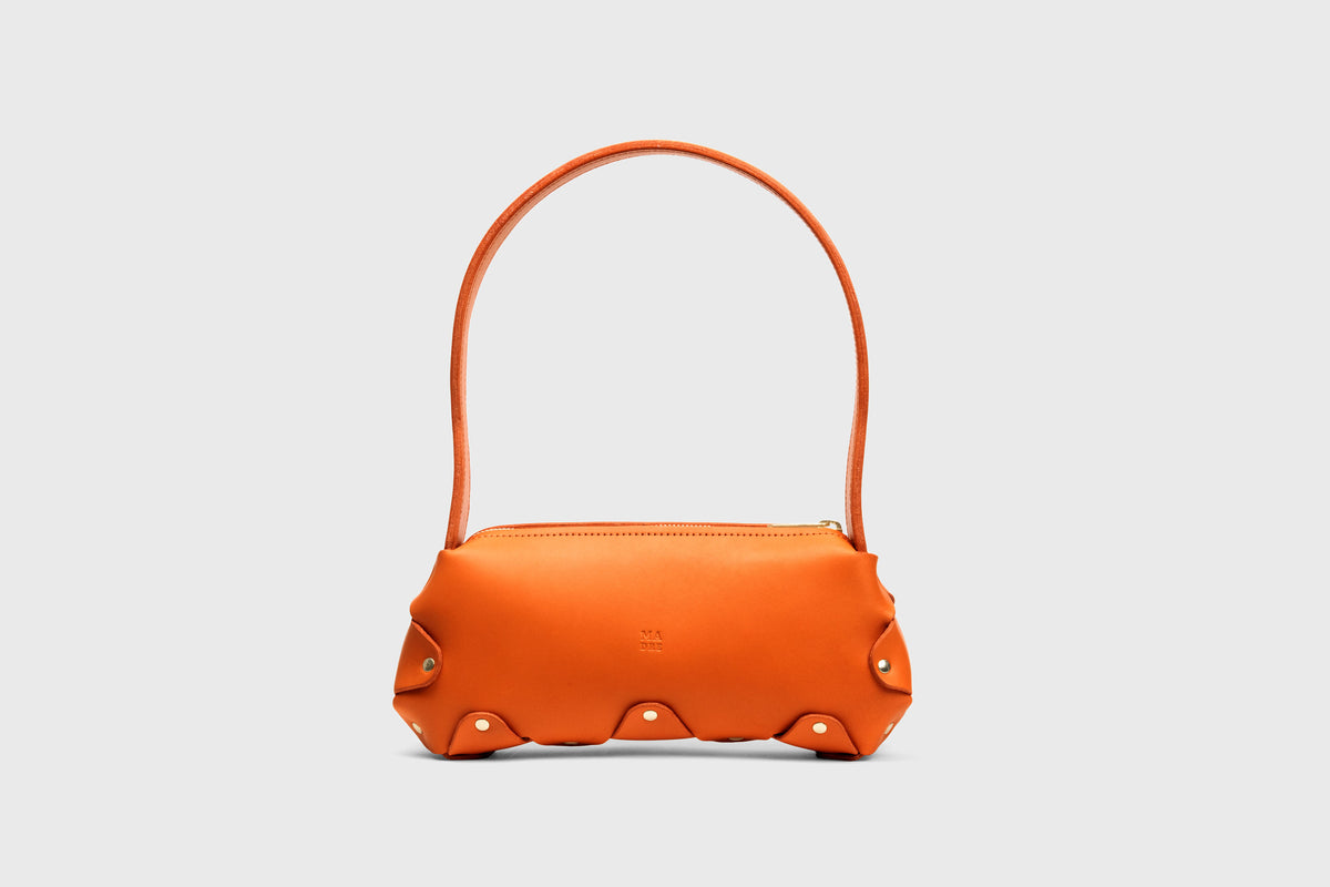 Fiona Bag Orange Color Leather Manuel Dreesmann Atelier Madre Barcelona Spain 1