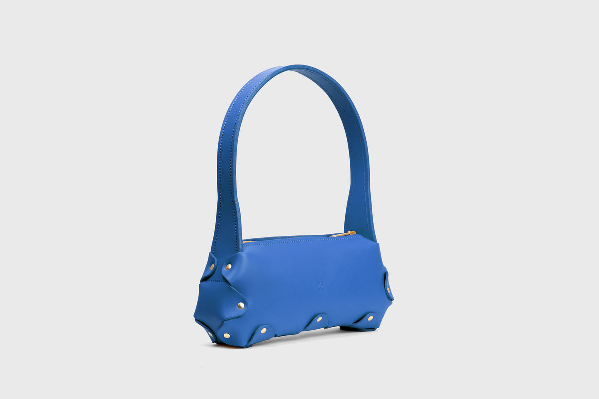 Fiona Bag Royal Blue Color Leather Manuel Dreesmann Atelier Madre Barcelona Spain 2