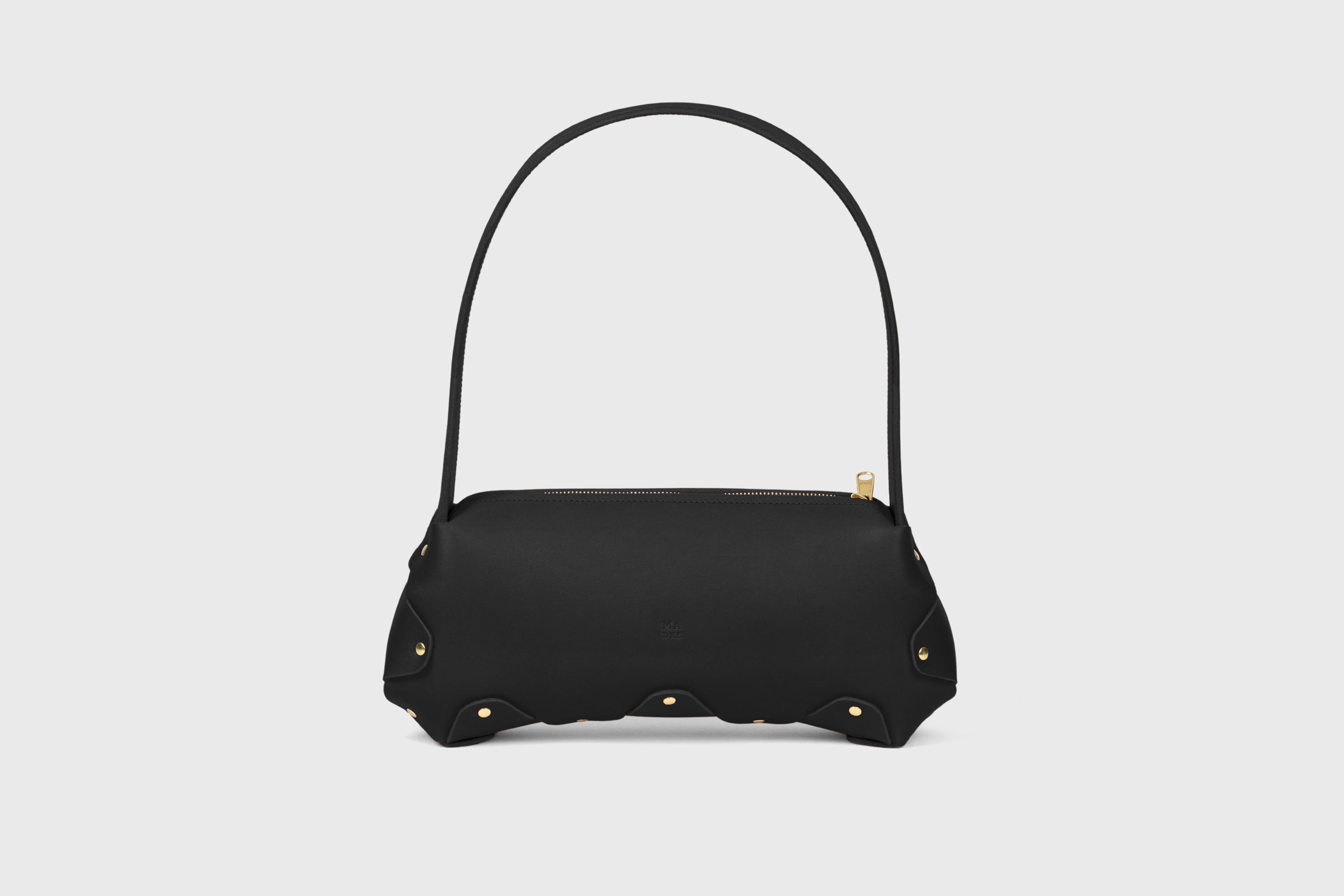 Fiona Leather Bag Black Color Premium Quality Minimalist Design Atelier Madre Manuel Dreesmann Barcelona Spain