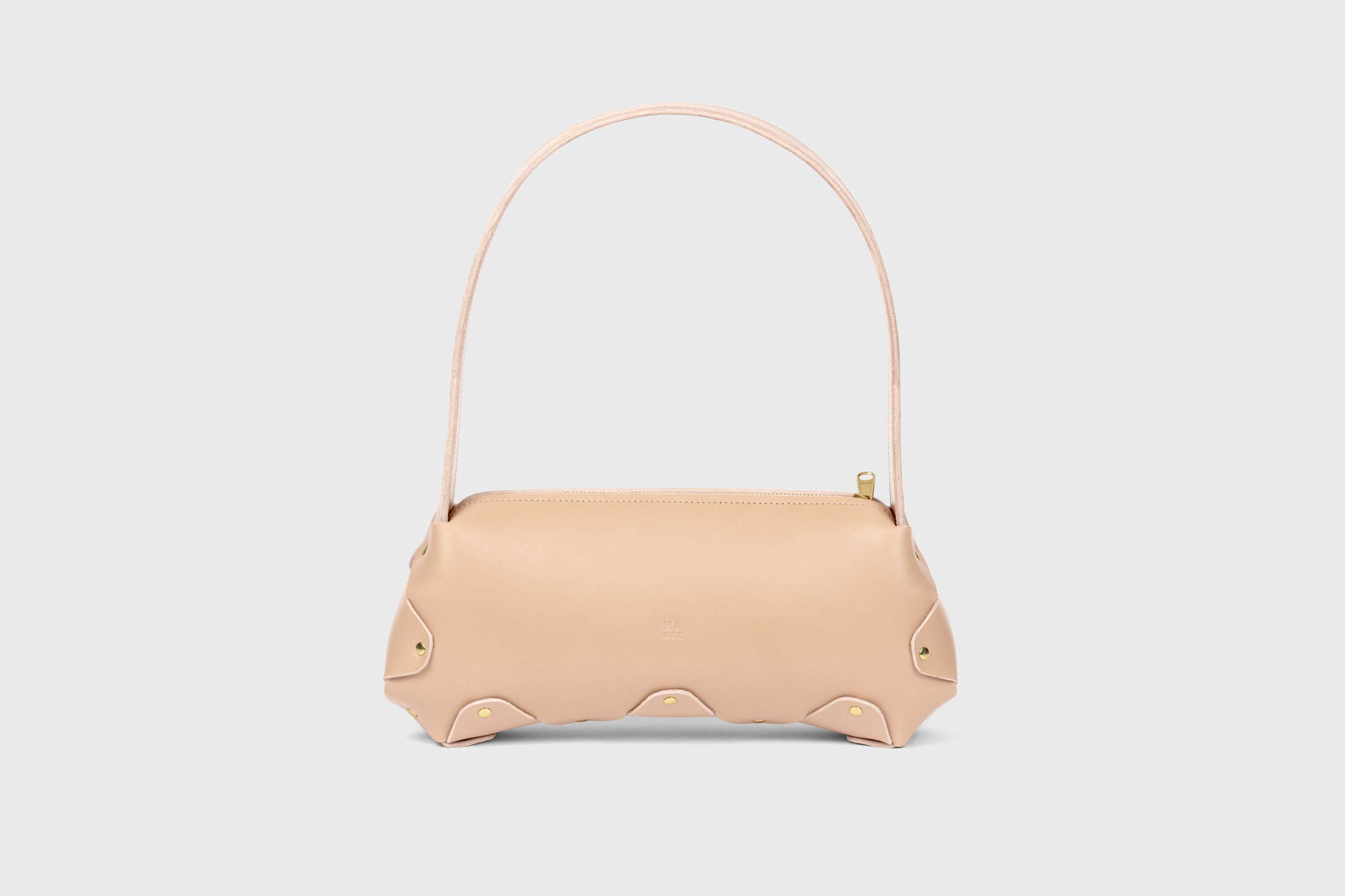 Fiona Leather Bag Natural Color Premium Quality Minimalist Design Atelier Madre Manuel Dreesmann Barcelona Spain