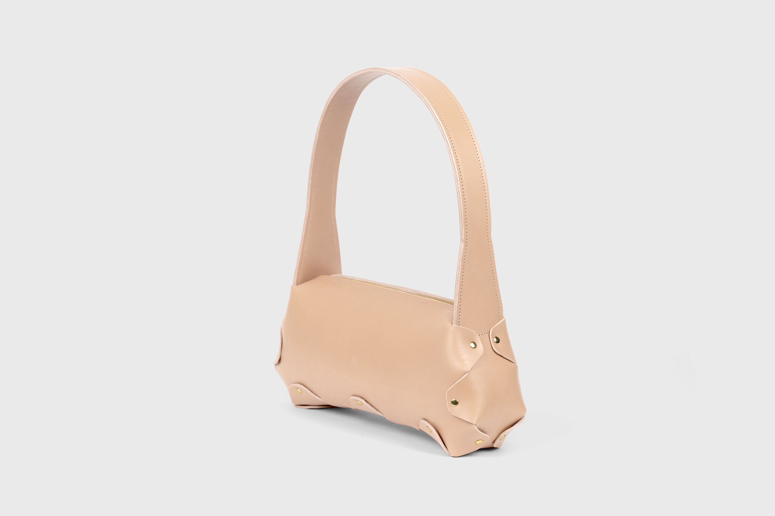 Fiona Leather Bag Natural Color Premium Quality Minimalist Design Atelier Madre Manuel Dreesmann Barcelona Spain