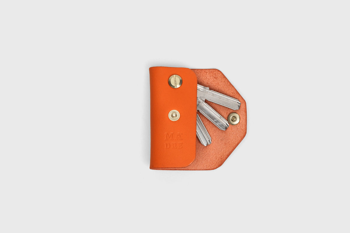 Key Etui Orange Leather Atelier Madre Manuel Dreesmann Barcelona Spain 2