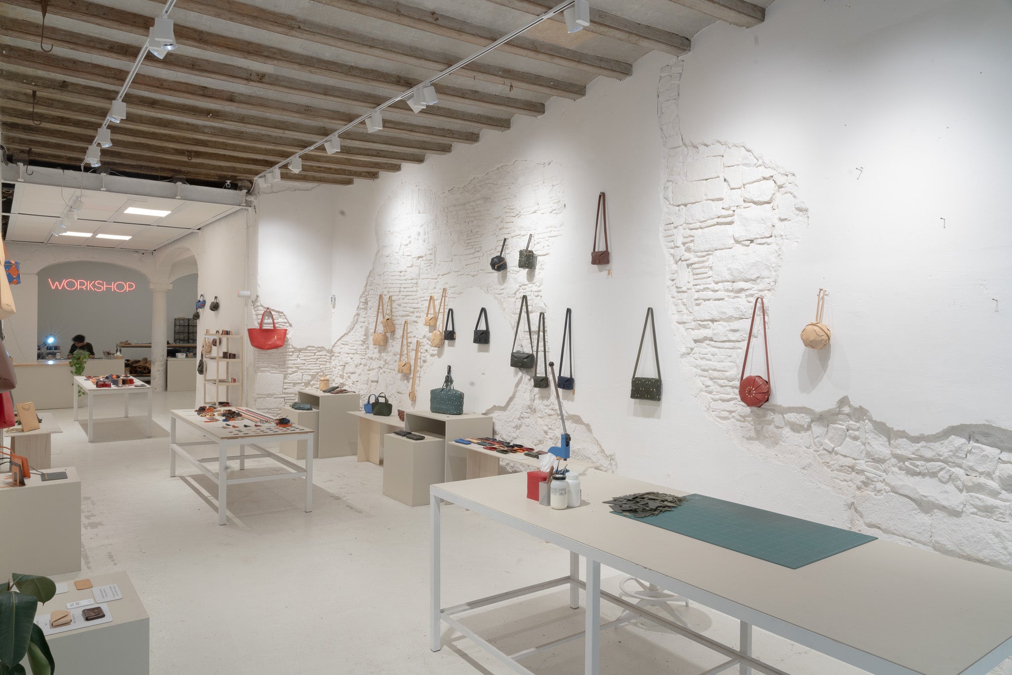 Interior Shop Workshop Atelier Madre Manuel Dreesmann Barcelona Spain