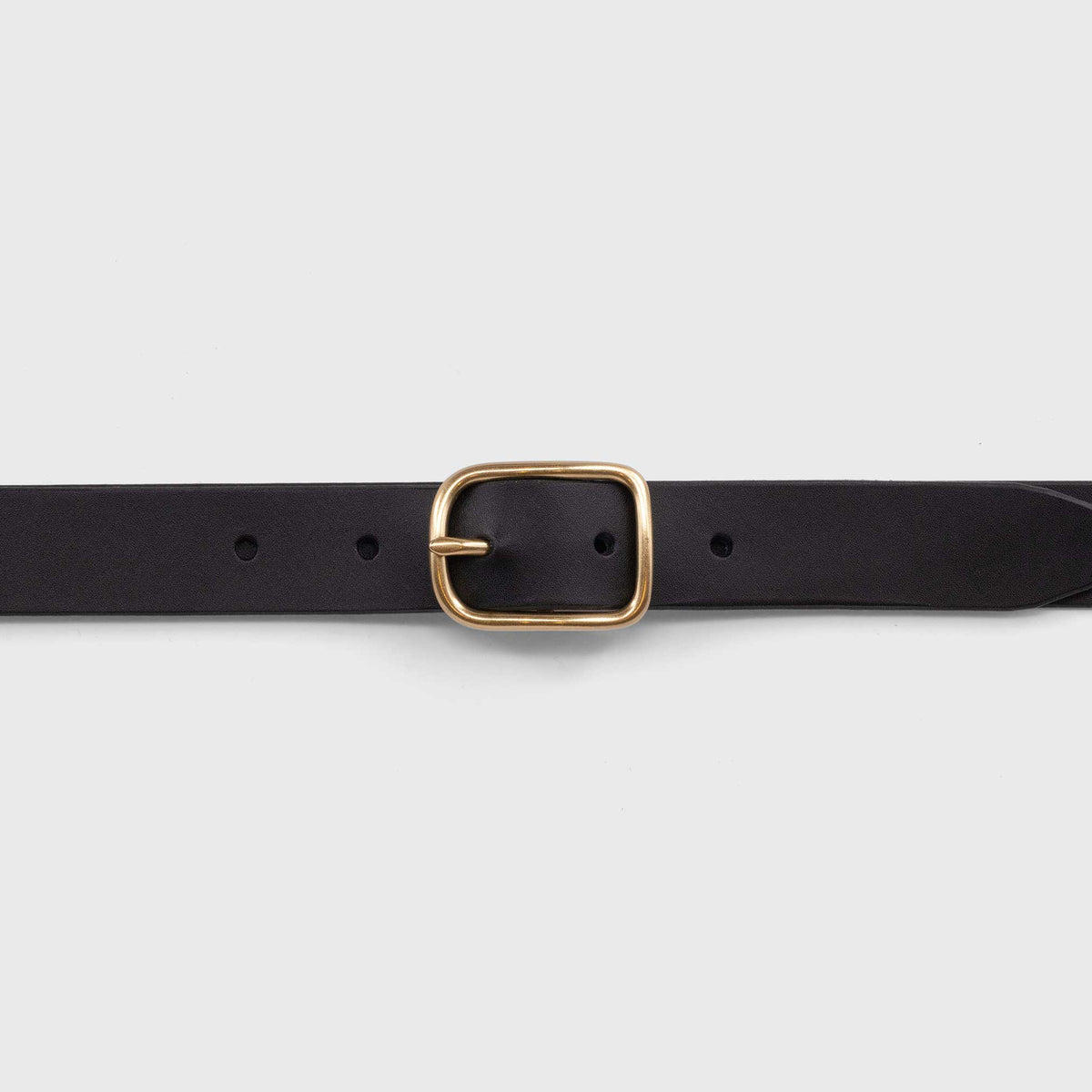 Leather Belt Rio Solid Brass 26
