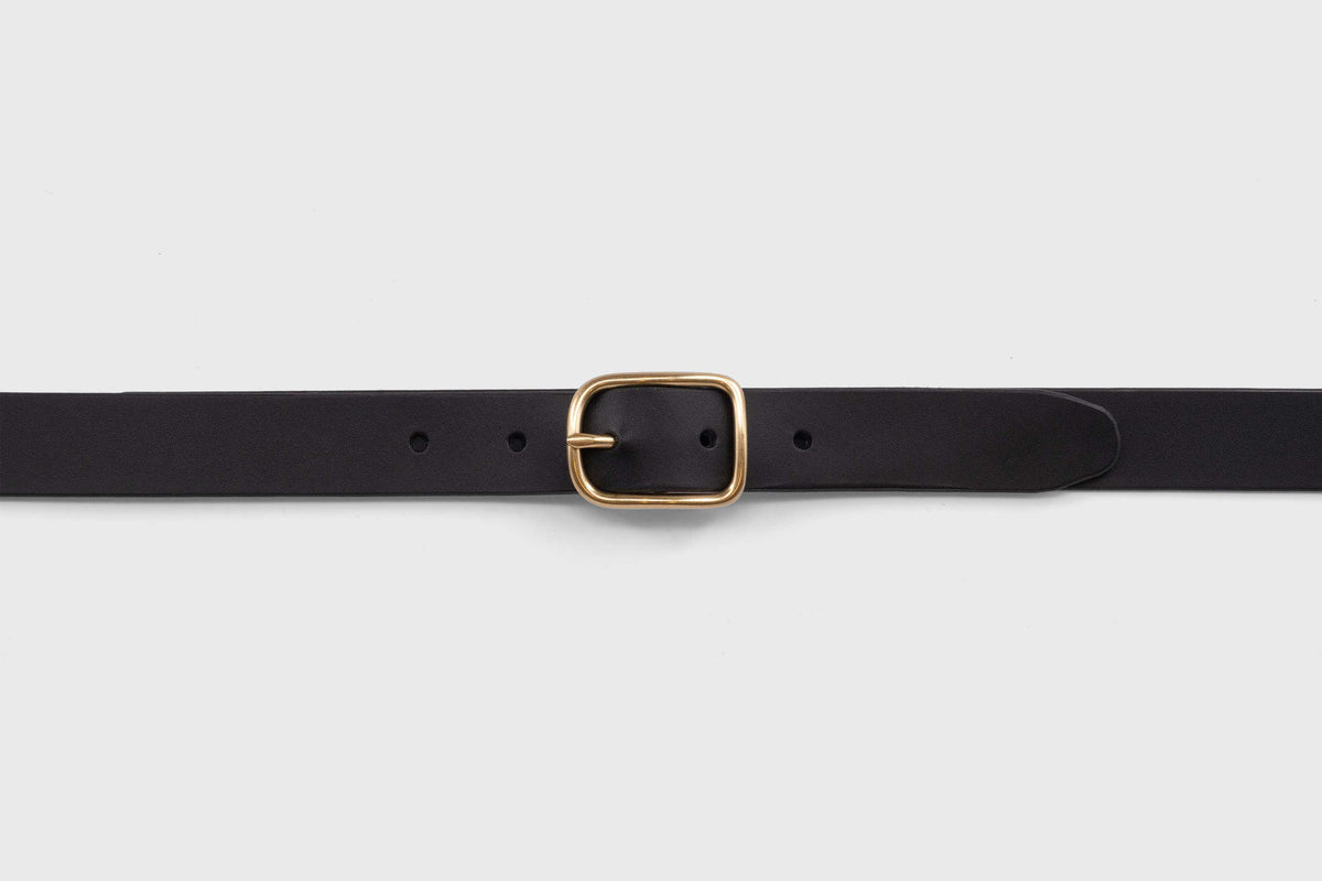 Leather Belt Rio Solid Brass 26