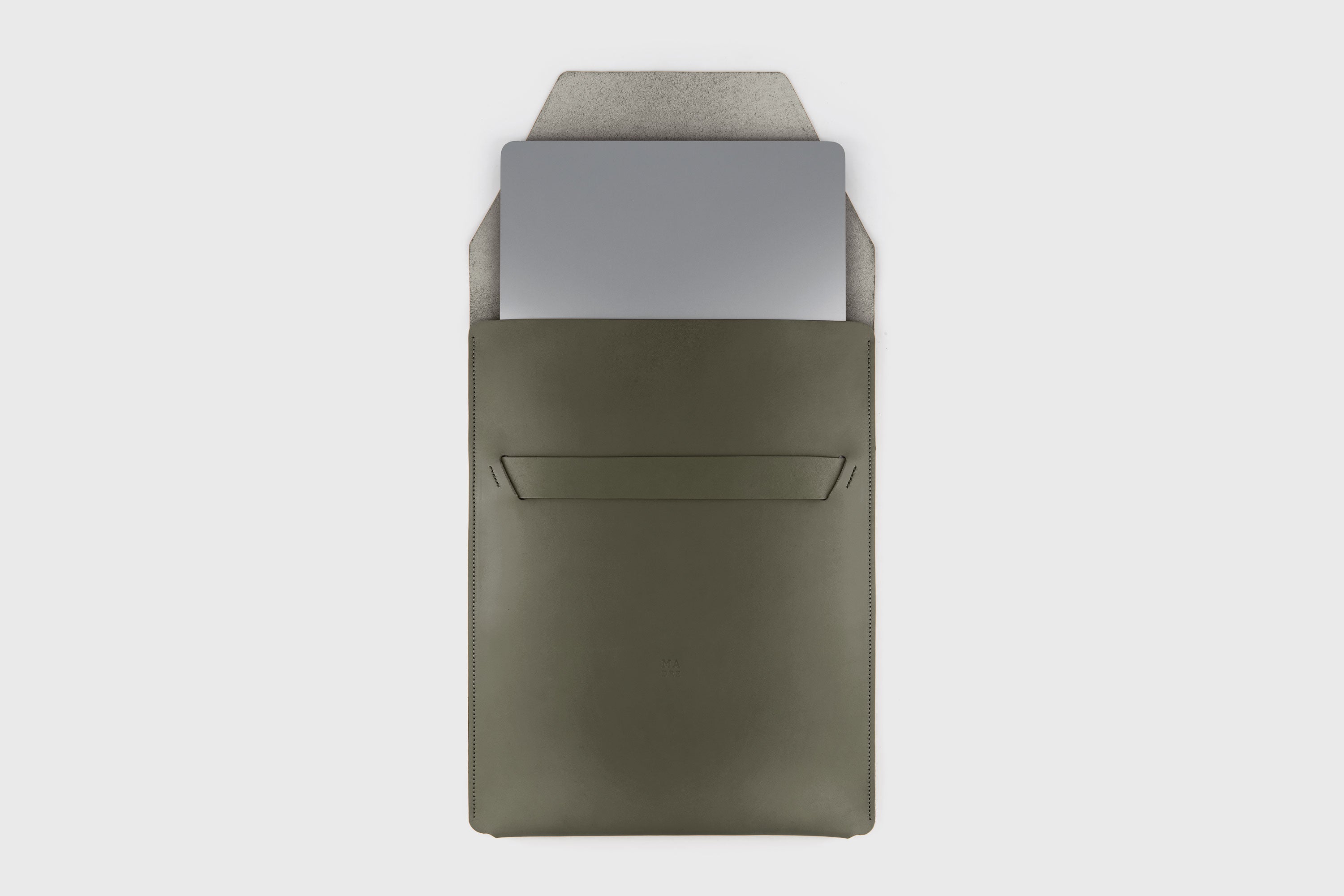 Bolsa de couro para MacBook Vertical