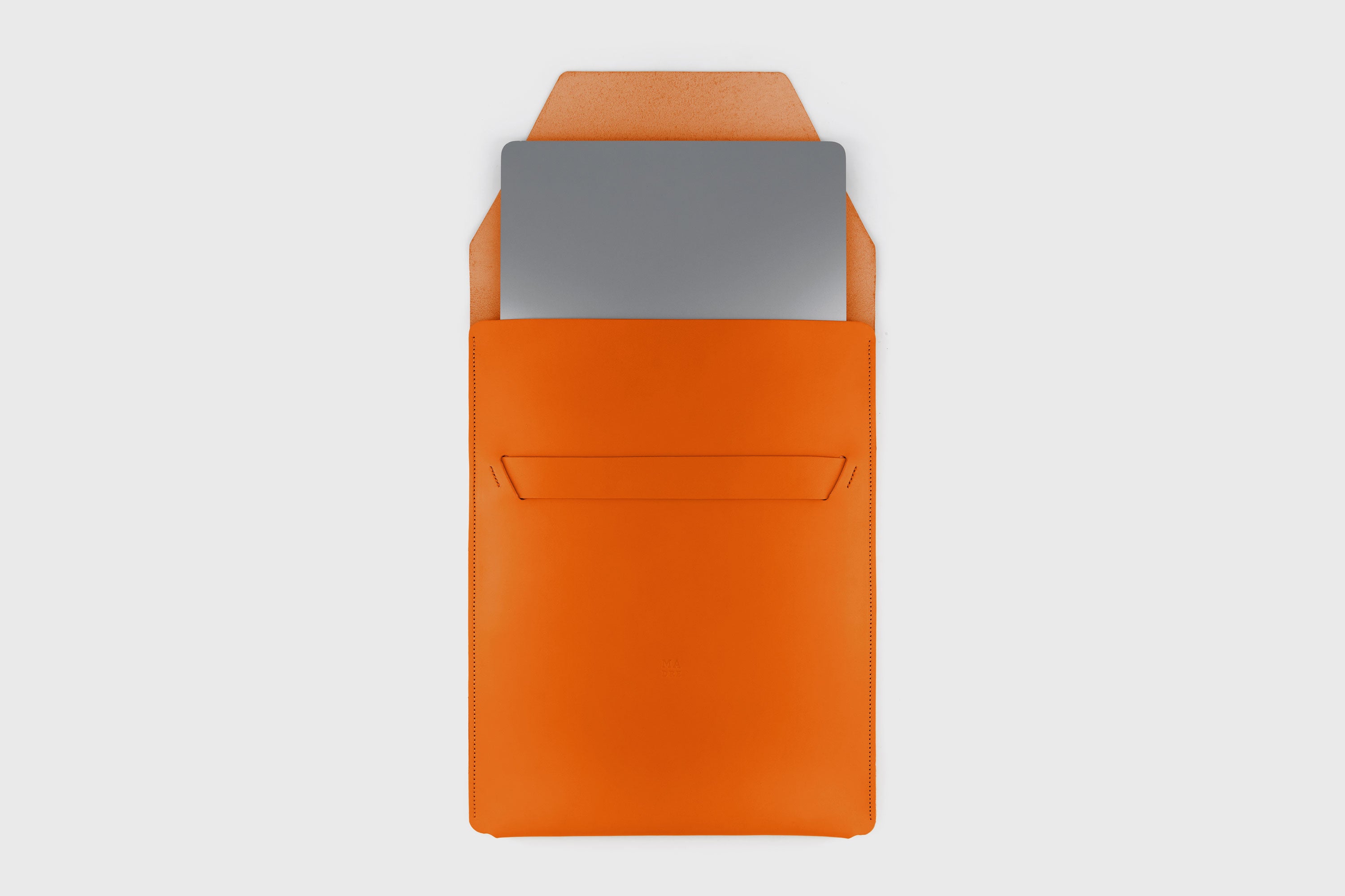 Bolsa de couro para MacBook Vertical
