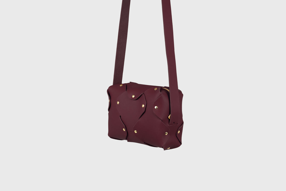 Marlin Bag Small Burgundy Leather Atelier Madre Manuel Dreesmann Barcelona Spain 4