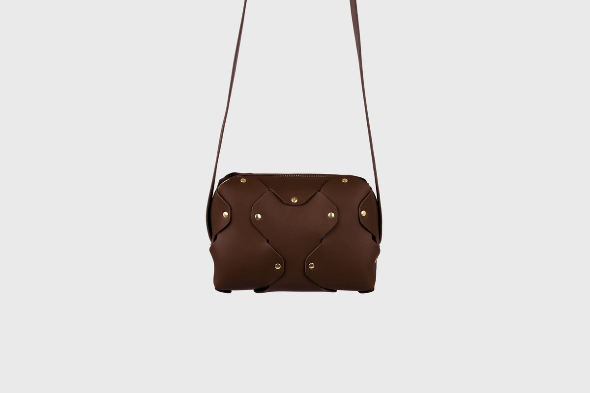 Marlin Bag Small Chocolate Brown Leather Atelier Madre Manuel Dreesmann Barcelona Spain 3
