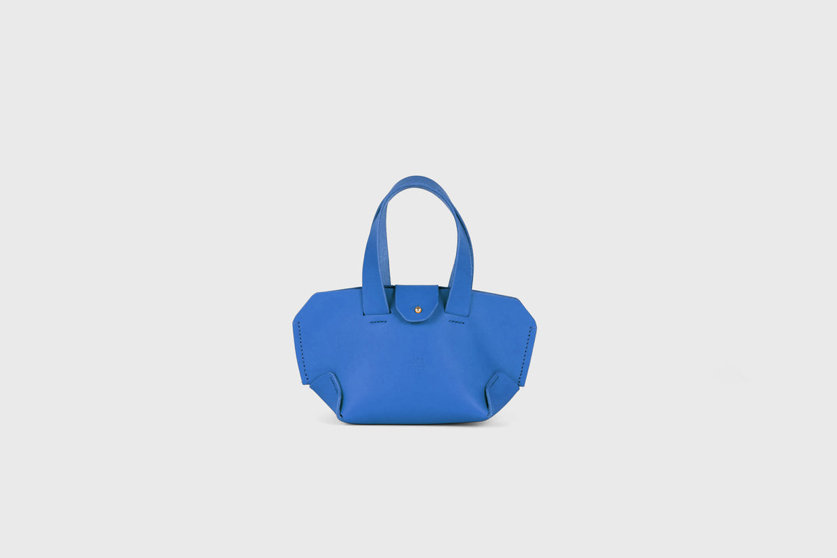 Nano Tote Bag Royal Blue Leather Atelier Madre Manuel Dreesmann Barcelona Spain 2