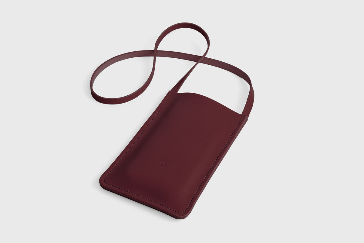 Neck Pouch Leder 
