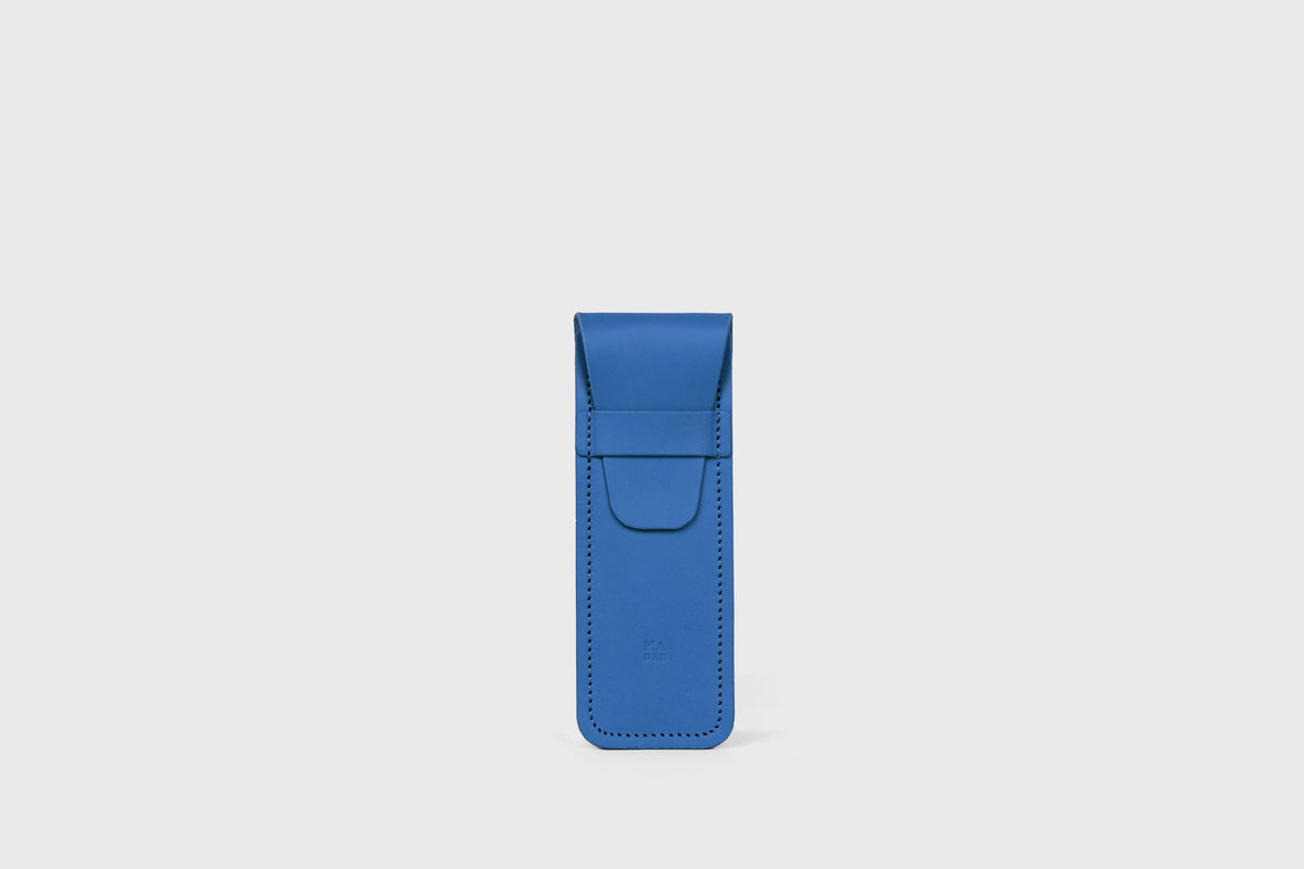 Pen Case Royal Blue Leather Atelier Madre Manuel Dreesmann Barcelona Spain 1