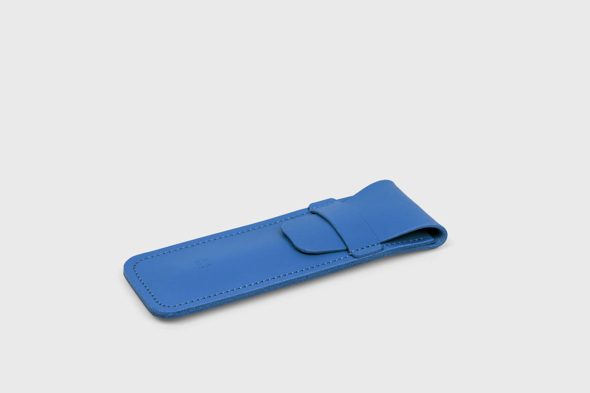 Pen Case Royal Blue Leather Atelier Madre Manuel Dreesmann Barcelona Spain 2