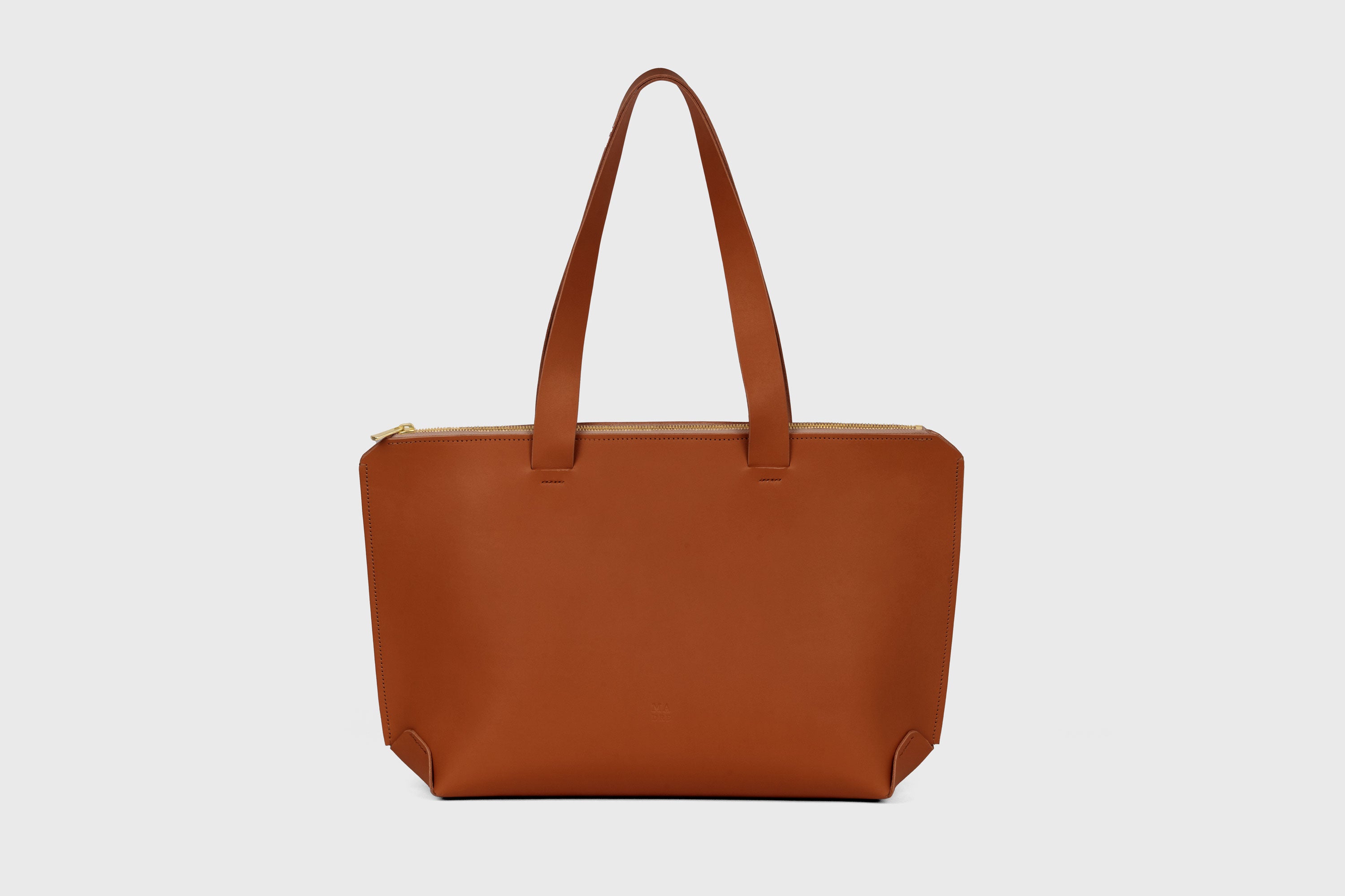 Leather Tote Bag, Zipper | Atelier Madre