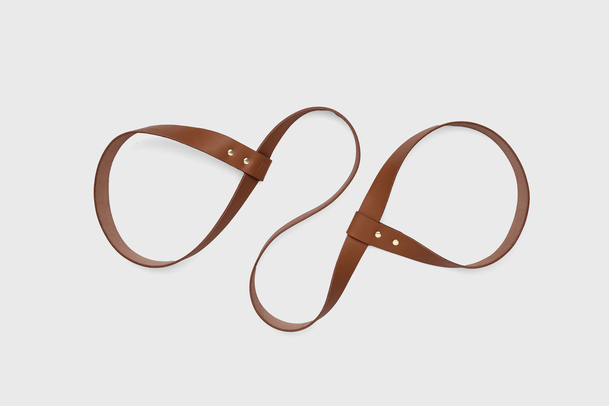 Yoga Mat Strap Dark Brown Leather Manuel Dreesmann Atelier Madre Barcelona Spain 3