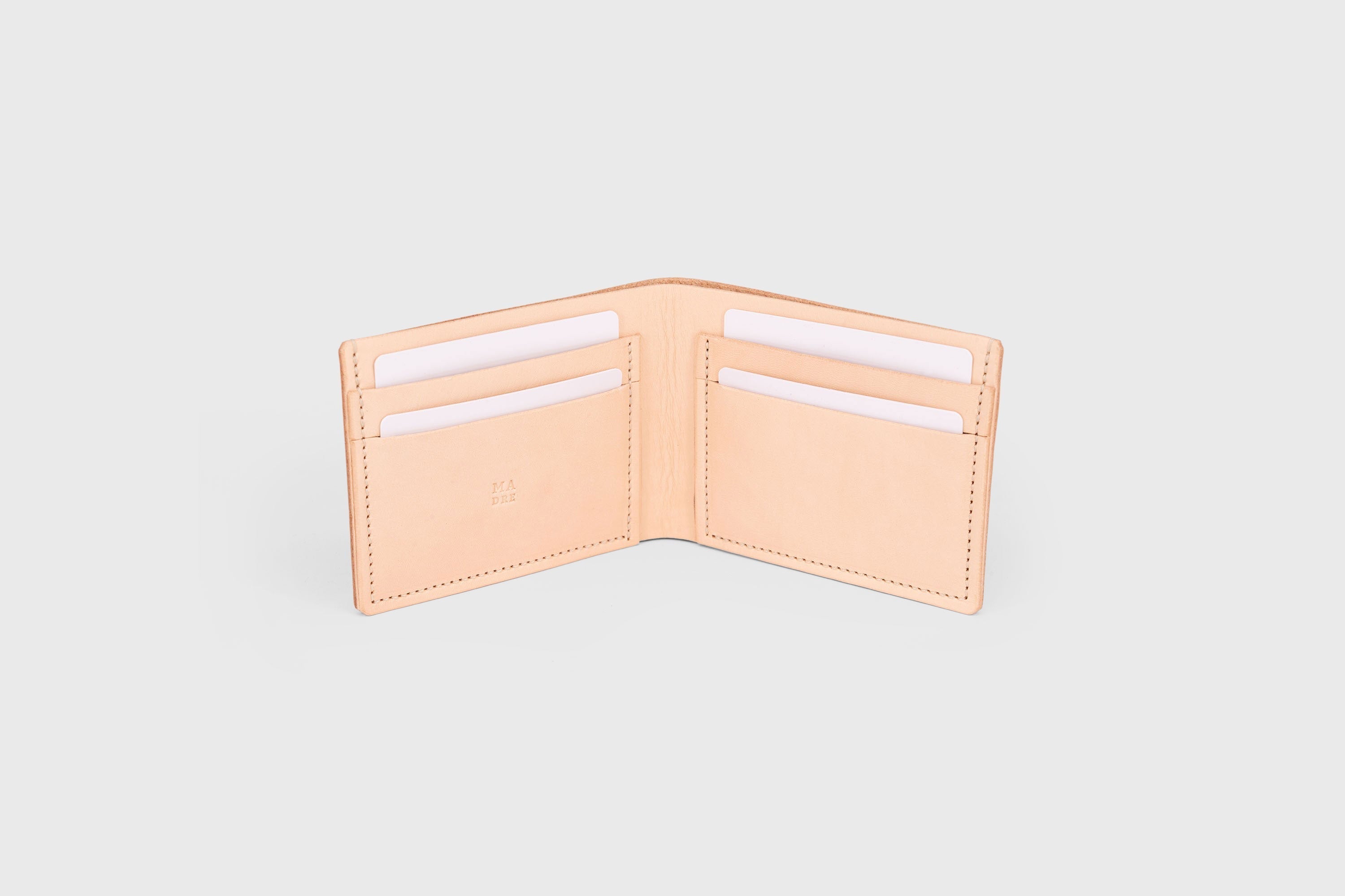 The Tanned Cow High Capacity Minimalist Money Clip Wallet 