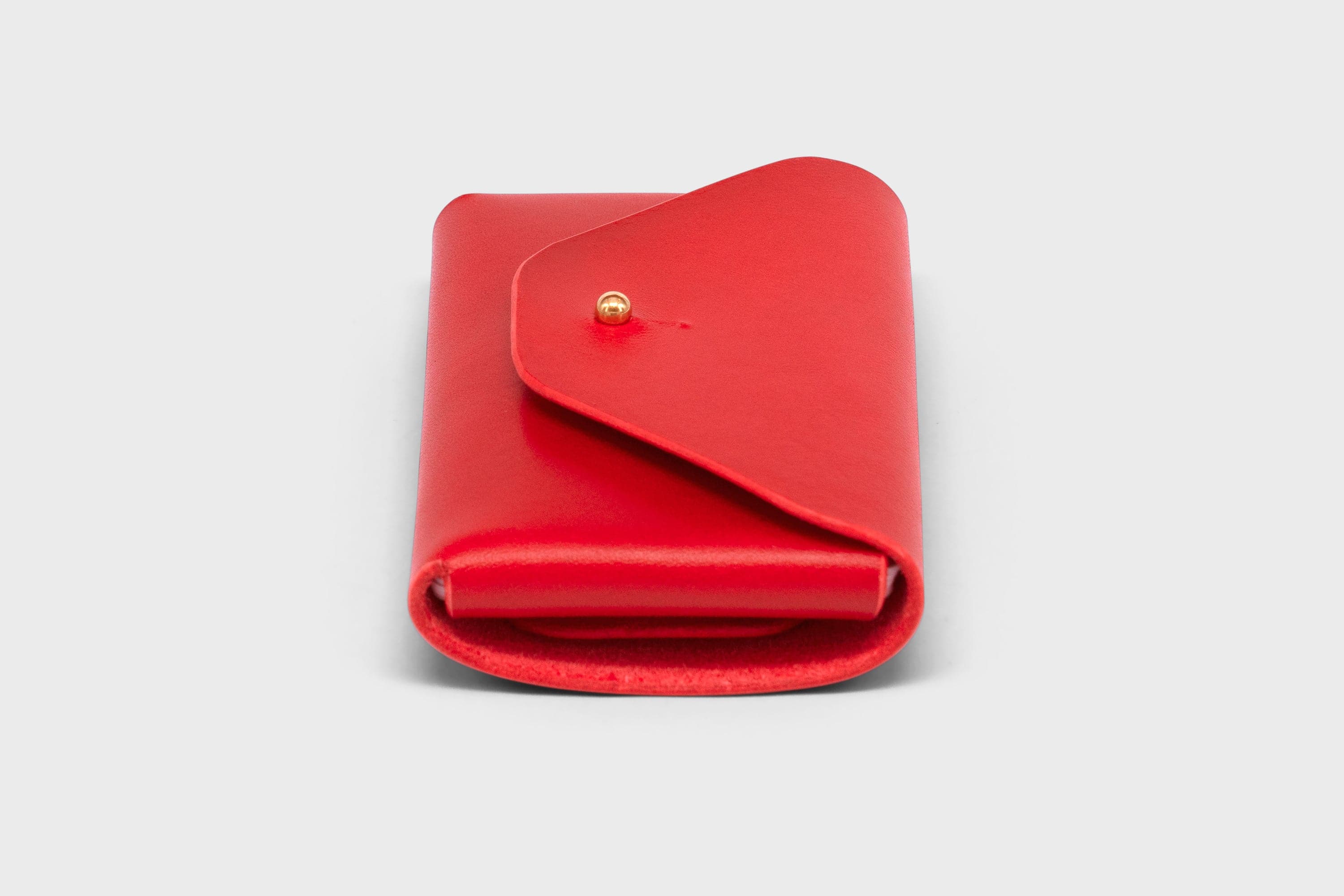 Miniwallet Red Leather Origami Design By Manuel Dreesmann Atelier Madre Barcelona