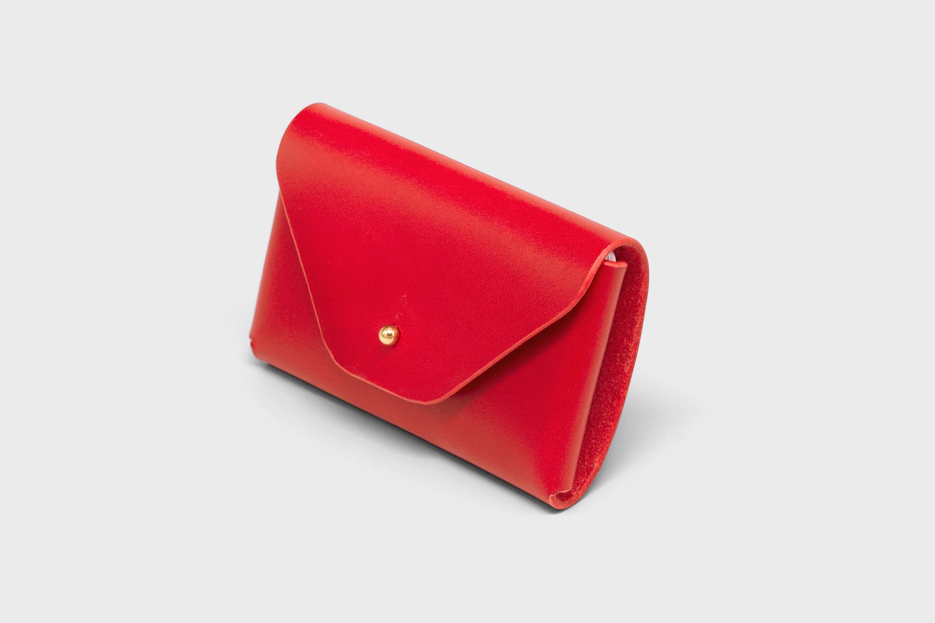 Red Miniwallet Leather Design Origami By Manuel Dreesmann Atelier Madre Barcelona